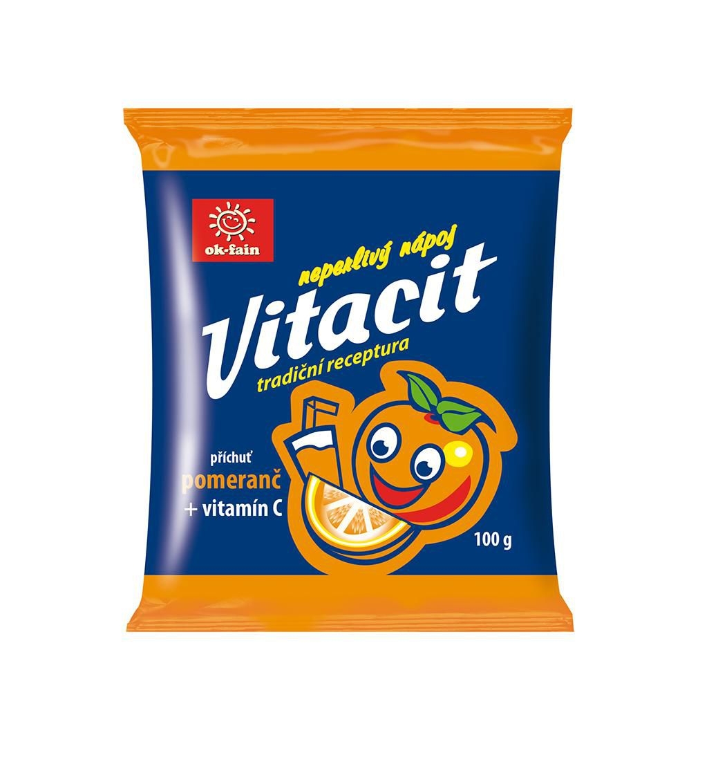 Nápoje - Vitacit Neperlivý inst. nápoj pomeranč 100 g