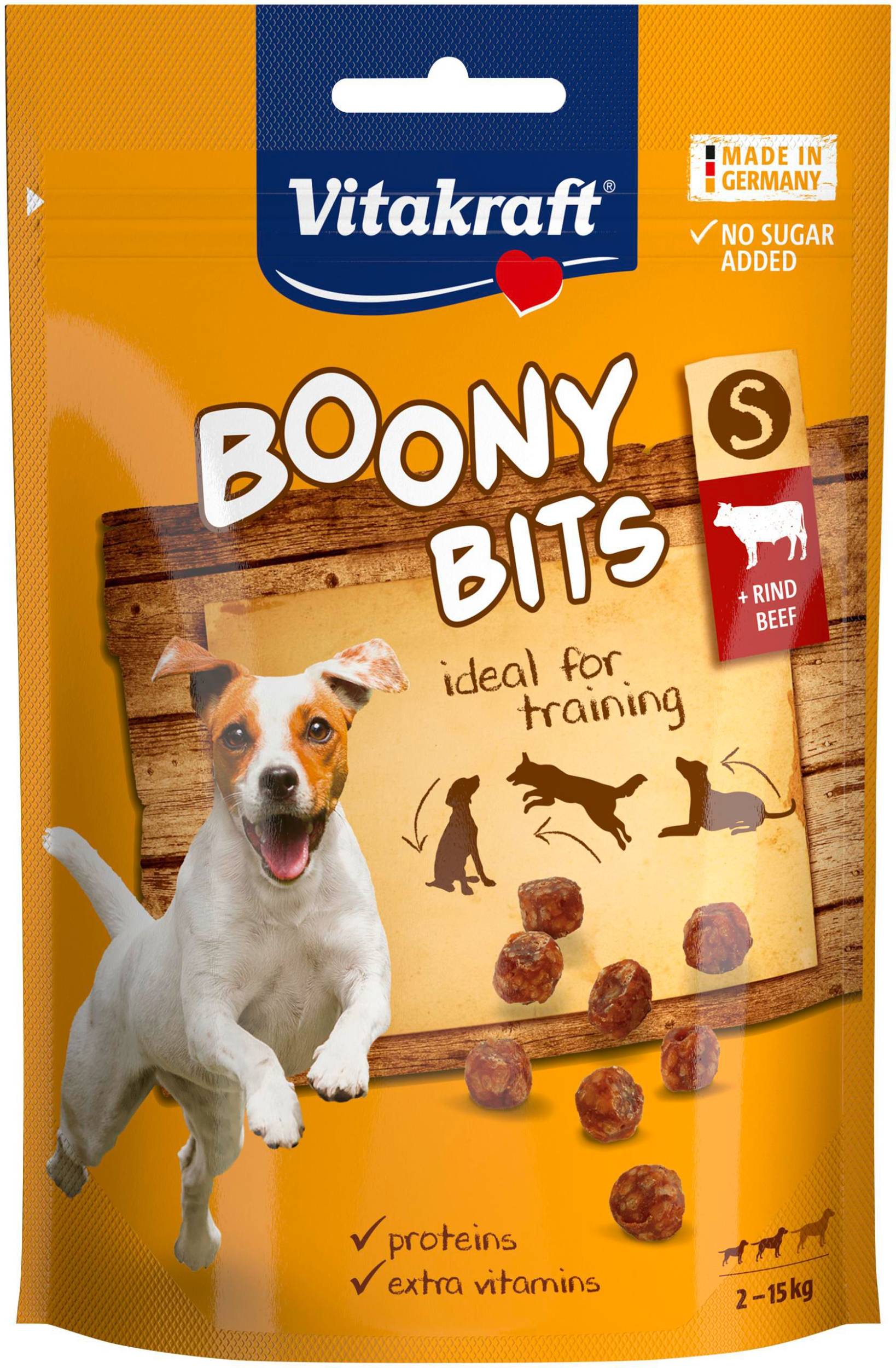 Svět zvířat - Vitakraft Boony Bits S, hovězí 55 g