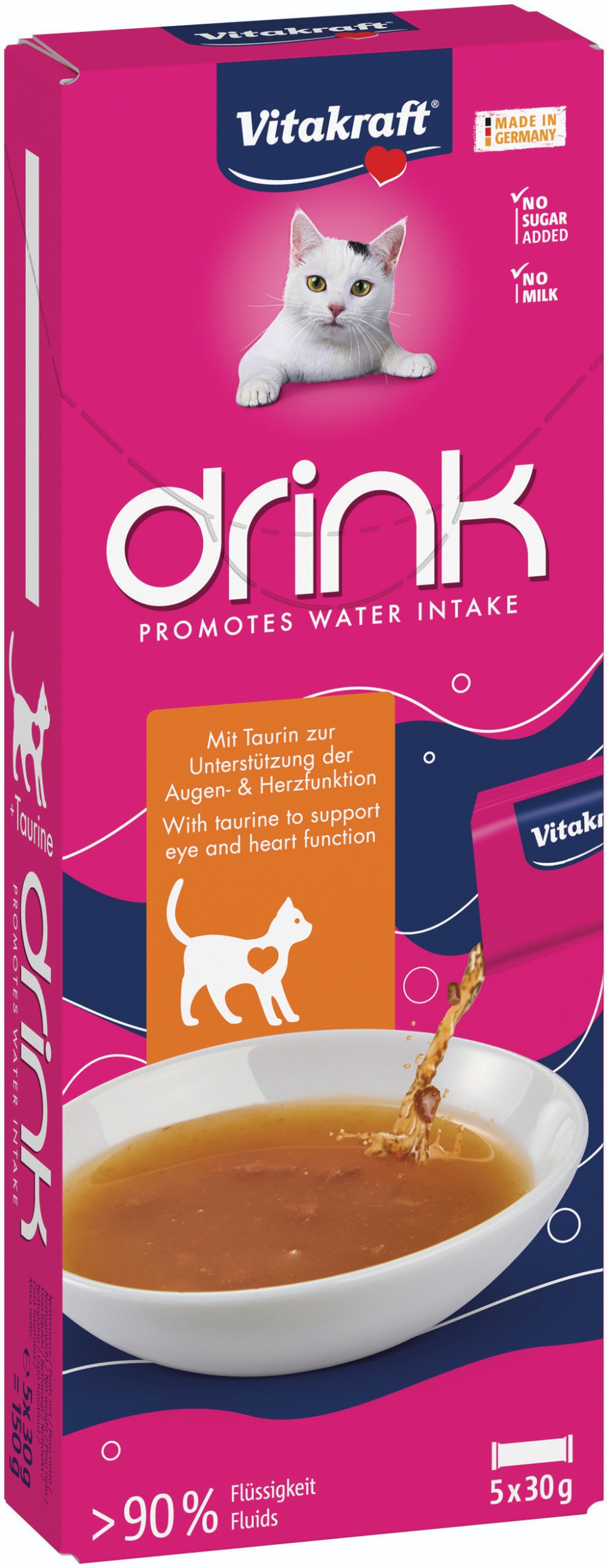 Svět zvířat - Vitakraft Cat drink 5x30 g