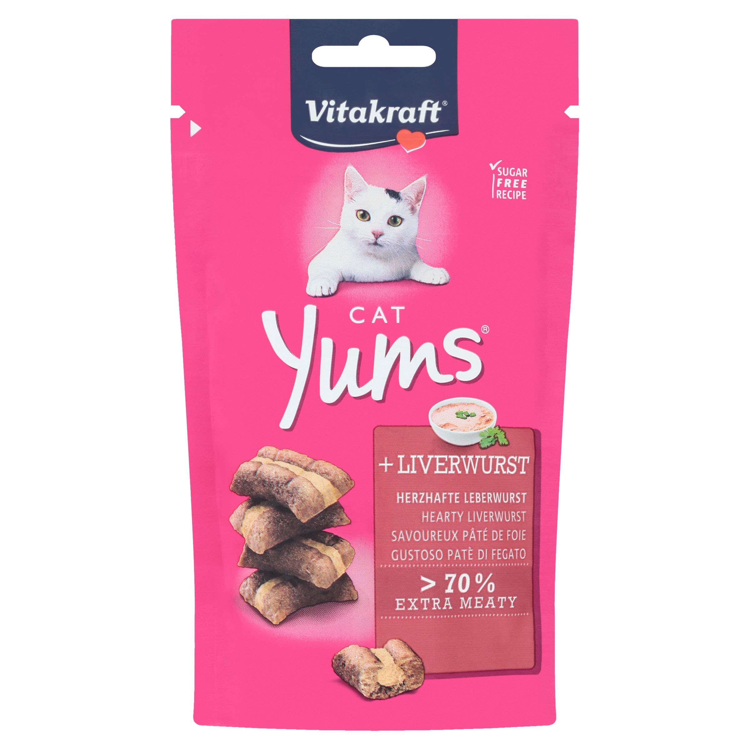Svět zvířat - Vitakraft Cat Yums + játrovka 40 g