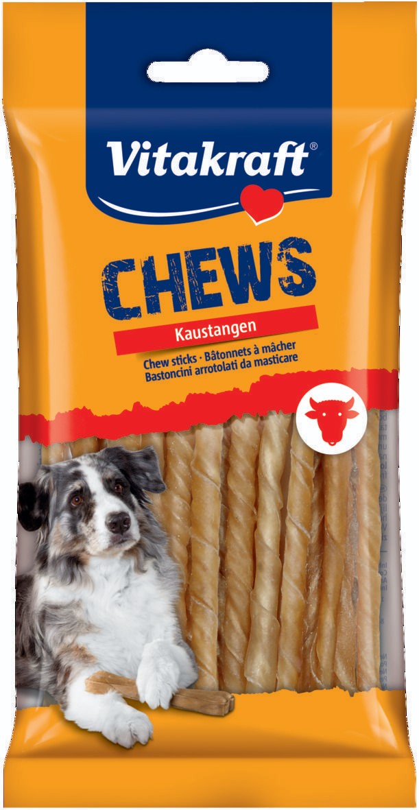 Svět zvířat - Vitakraft Chews žvýkací točené tyčinky 12,5 cm 25 ks