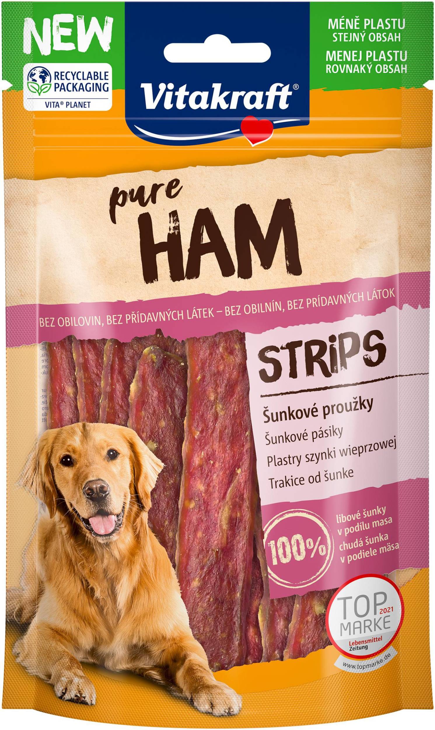 Svět zvířat - Vitakraft HAM šunkové plátky 80g