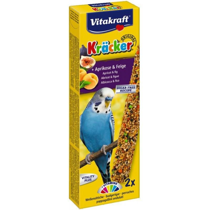 Svět zvířat - Vitakraft Kracker andulka meruňka + fík 2 ks