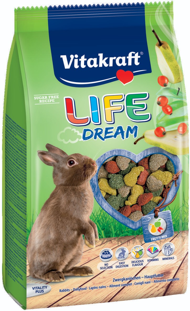 Svět zvířat - Vitakraft Life dream králík 600 g