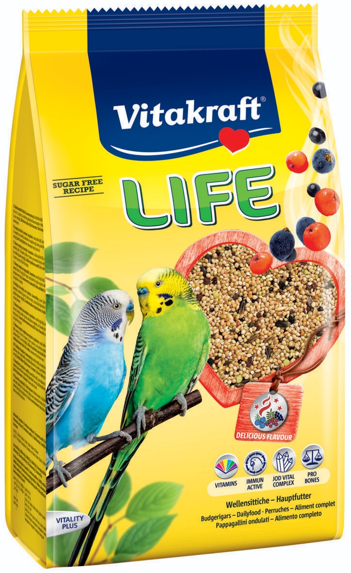 Svět zvířat - Vitakraft Life power mix andulka 800 g