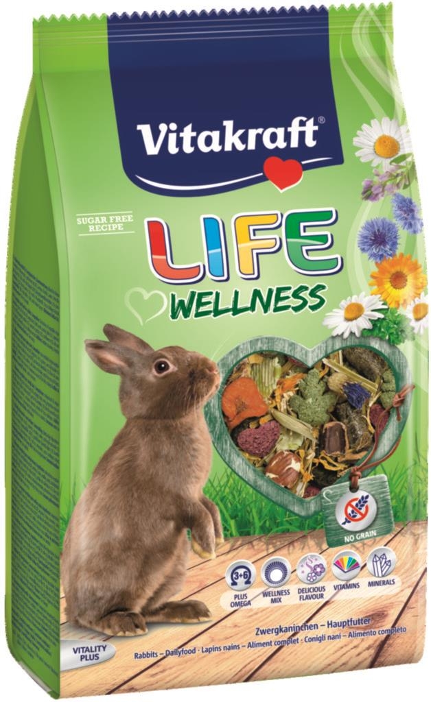 Svět zvířat - Vitakraft Life Wellness králík 600 g