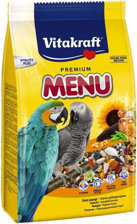 Svět zvířat - Vitakraft Menu velký papoušek 1 kg
