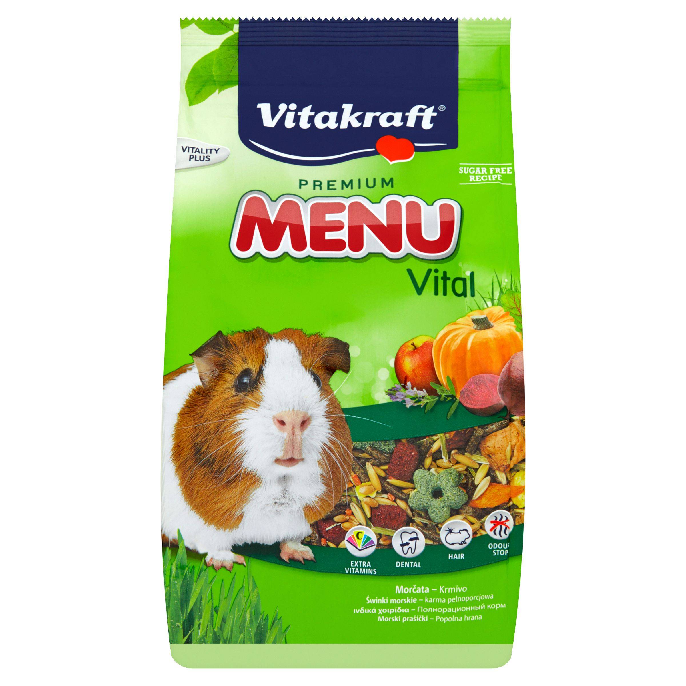 Svět zvířat - Vitakraft Menu vital krmivo pro morčata 1 kg