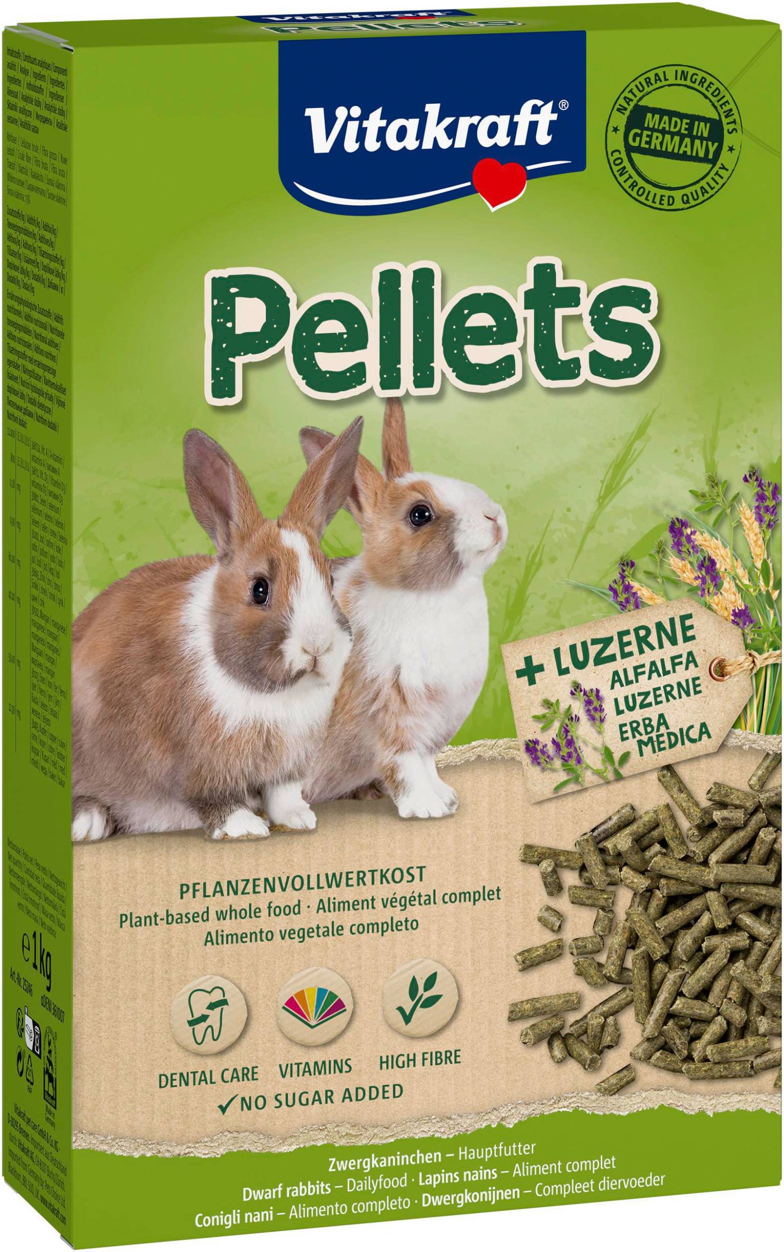 Svět zvířat - Vitakraft Pellets, králík 1 kg