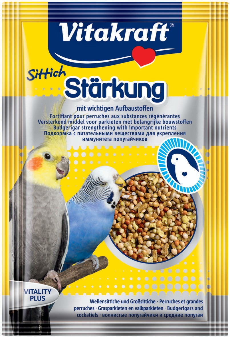 Svět zvířat - Vitakraft Perličky pro ptáky posilující 30 g