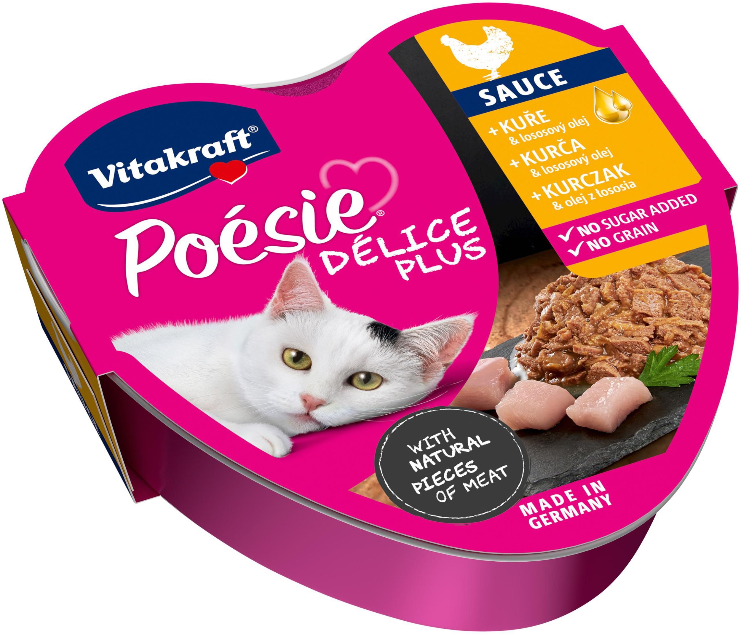 Svět zvířat - Vitakraft Poésie Délice Plus kuřecí 85 g