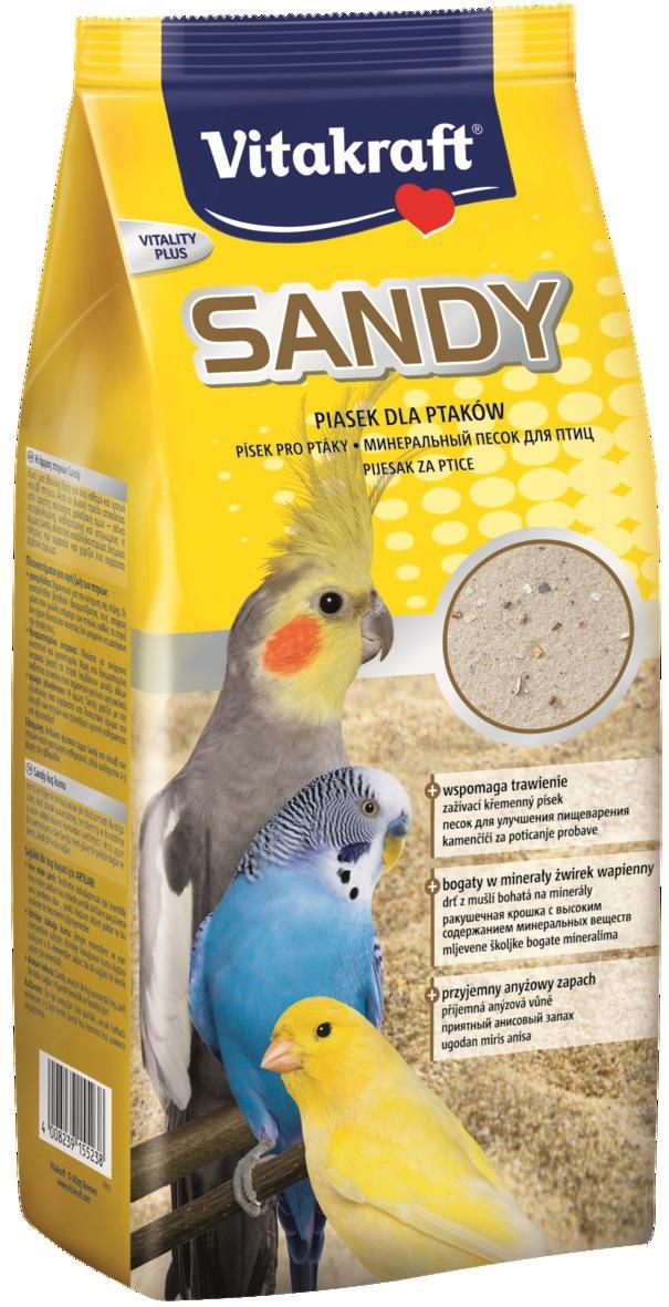 Svět zvířat - Vitakraft Sandy písek pro ptáky 2,5 kg