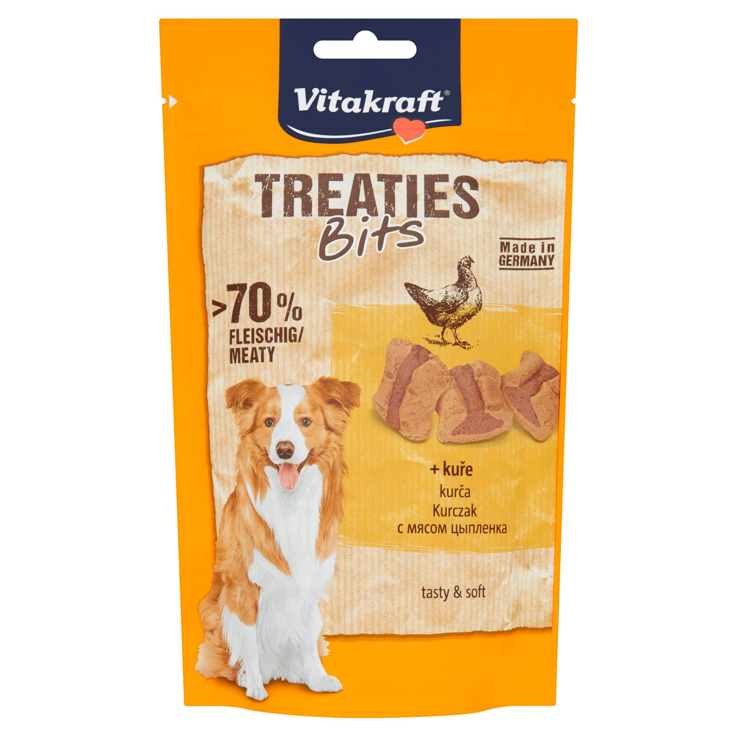 Svět zvířat - Vitakraft Treaties bits játrové pečené kousky pro psy 120 g
