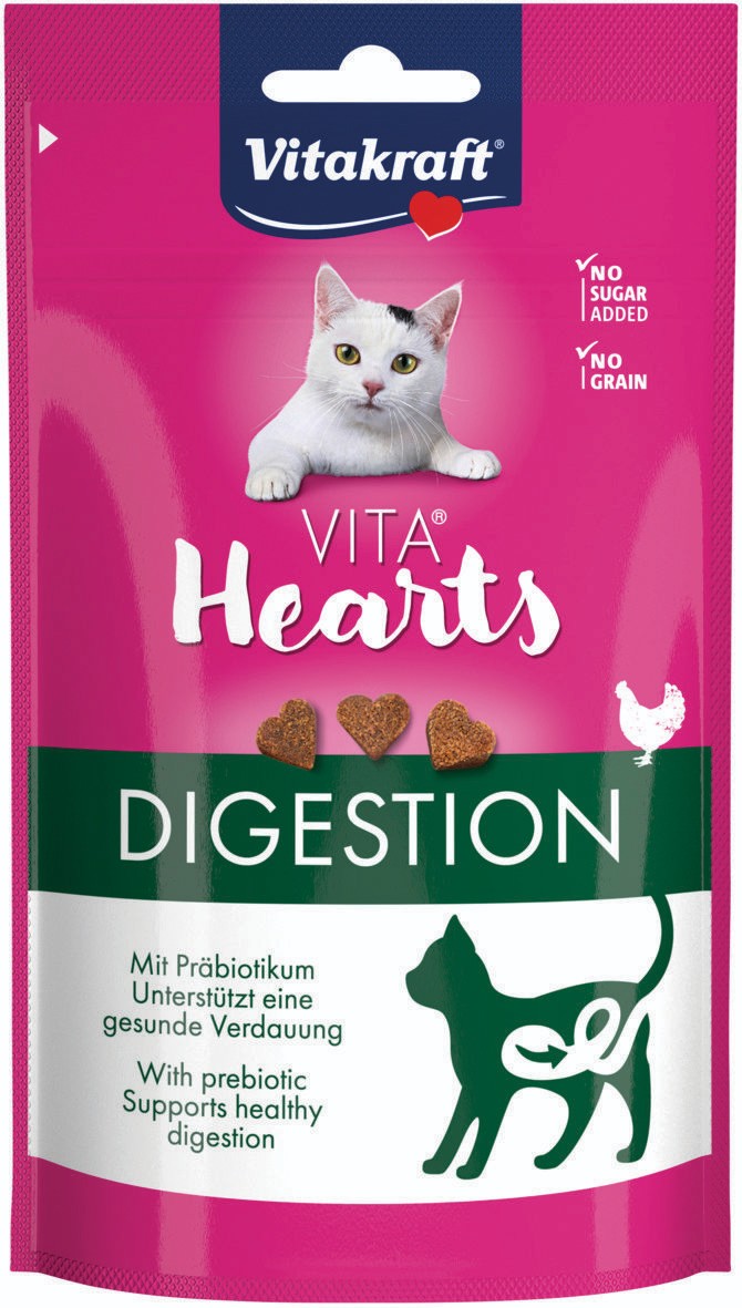 Vitakraft Vita Hearts trávení kuře 40g