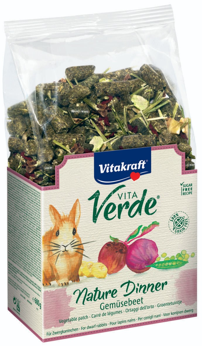 Svět zvířat - Vitakraft Vita Verde nature dinner králík zelenina 600 g