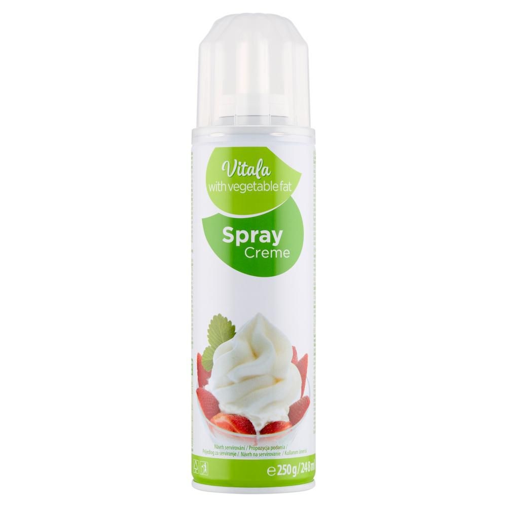 Mléčné a chlazené - Vitala Spray creme dezert ke šlehání 250g