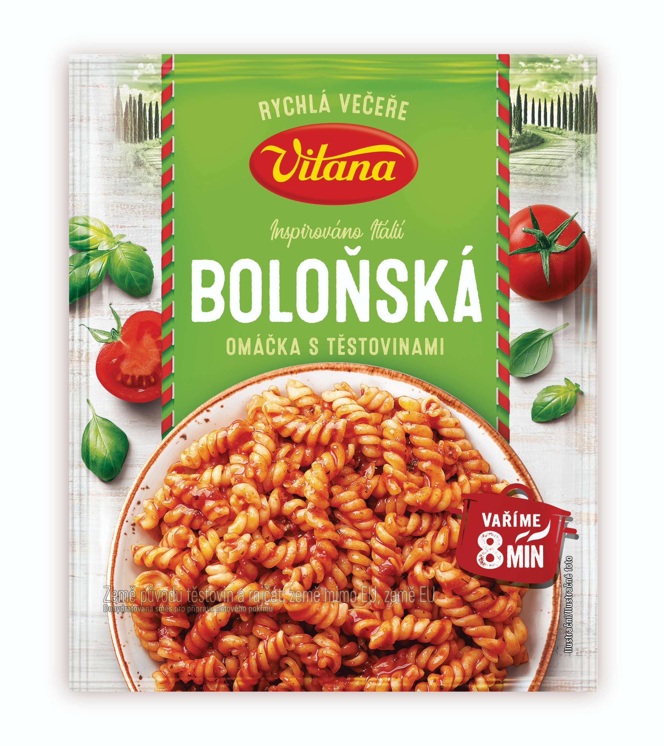 Trvanlivé potraviny - Vitana Boloňskou omáčku s těstovinami 154 g