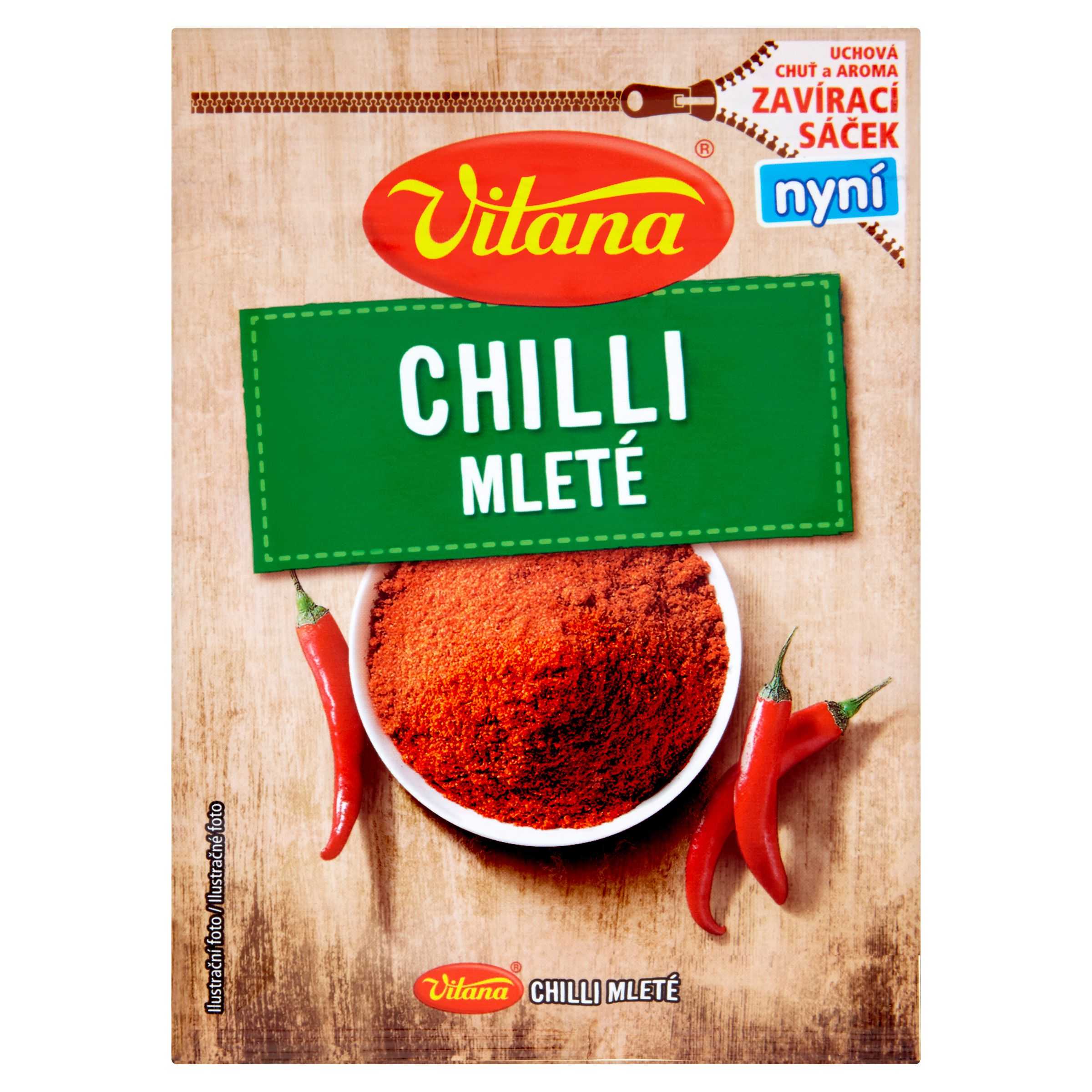Trvanlivé potraviny - Vitana Chilli 23 g