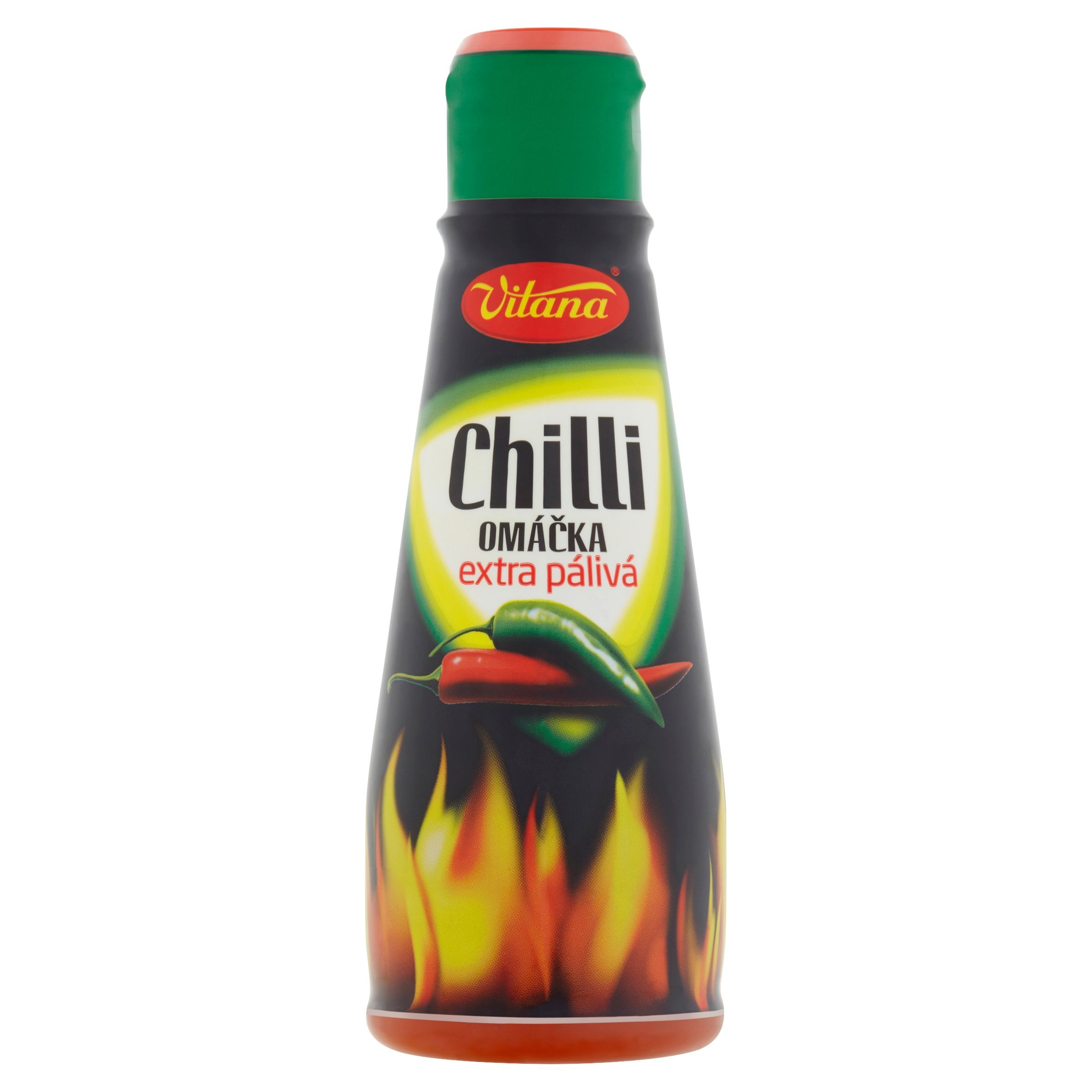 Trvanlivé potraviny - Vitana Chilli omáčka extra pálivá 180 ml