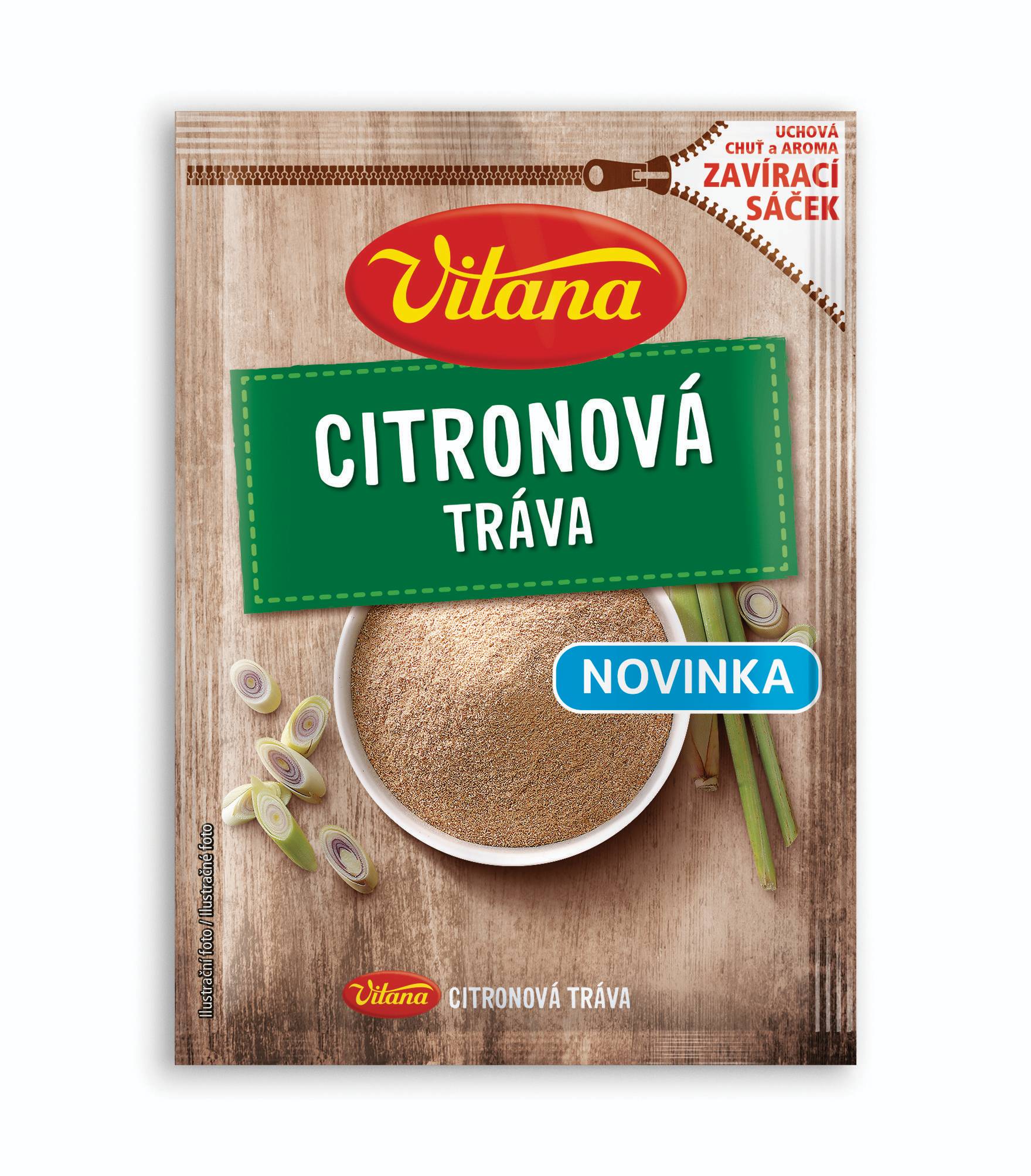 Trvanlivé potraviny - Vitana Citrónová tráva 15g