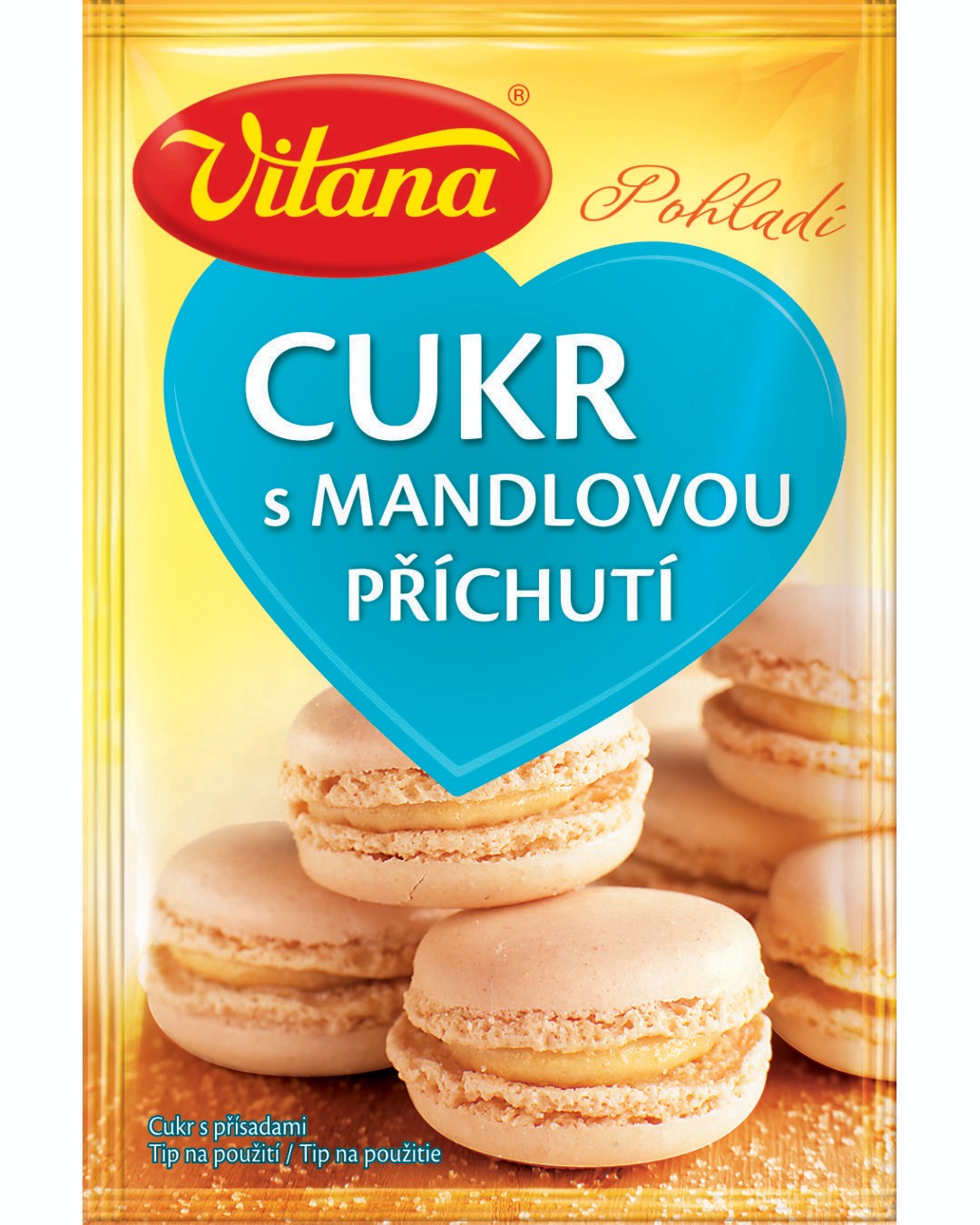 Trvanlivé potraviny - Vitana Cukr s mandlovou příchutí 20g