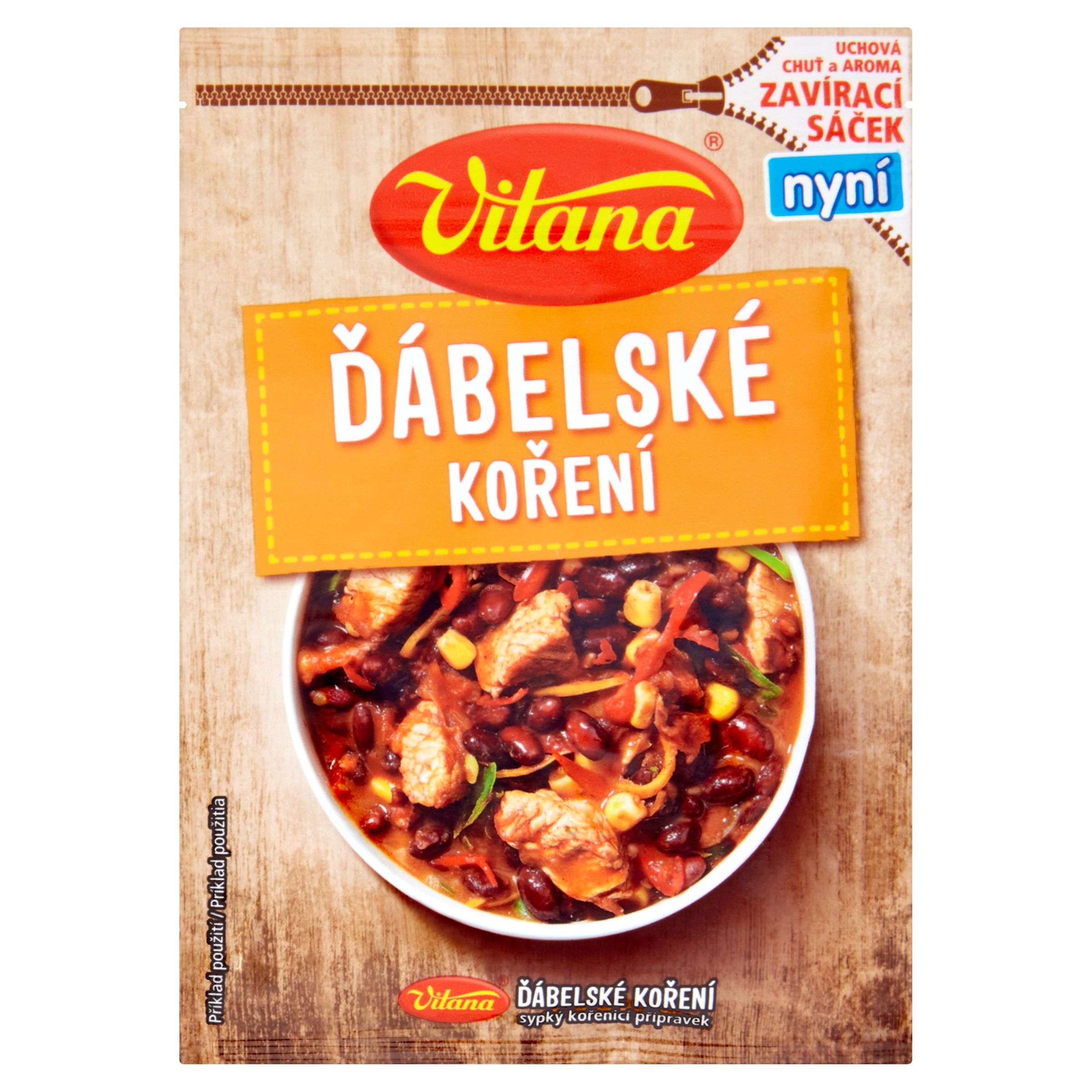 Trvanlivé potraviny - Vitana Ďábelské koření 28g