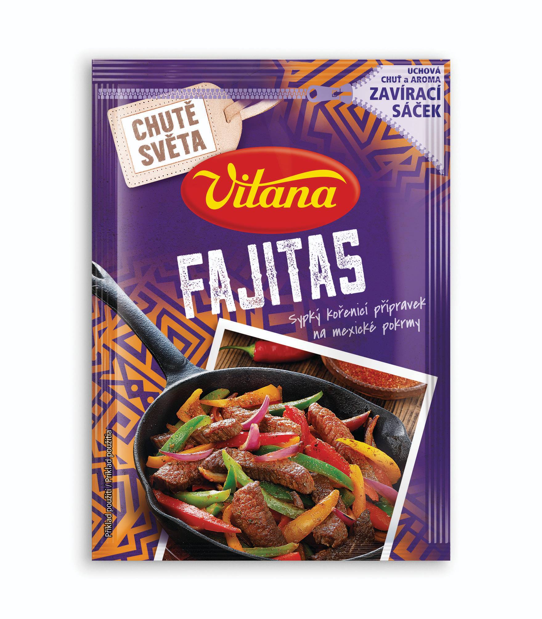 Trvanlivé potraviny - Vitana Fajitas 23g
