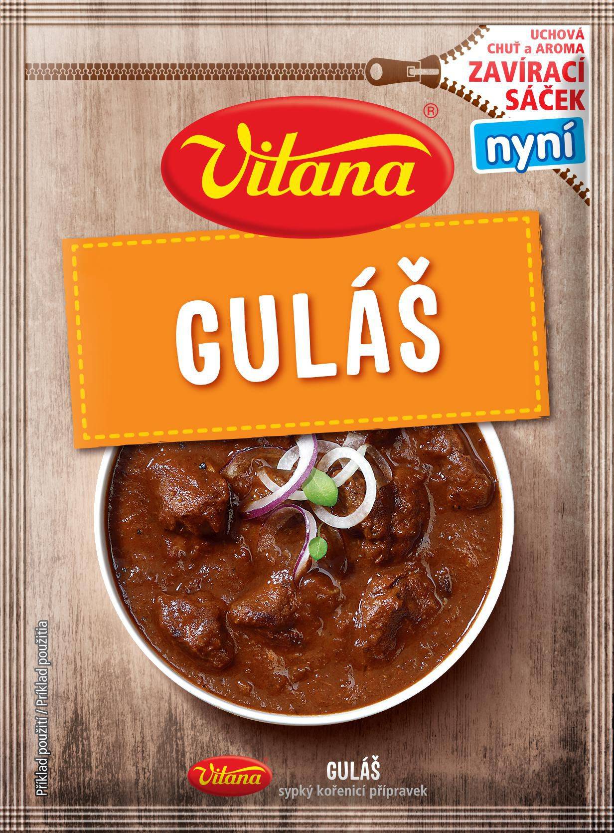 Trvanlivé potraviny - Vitana Guláš 25g