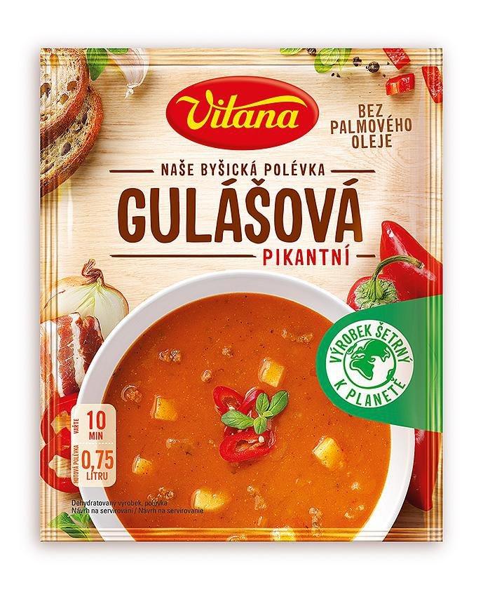 Trvanlivé potraviny - Vitana Gulášová pikantní speciál 68g
