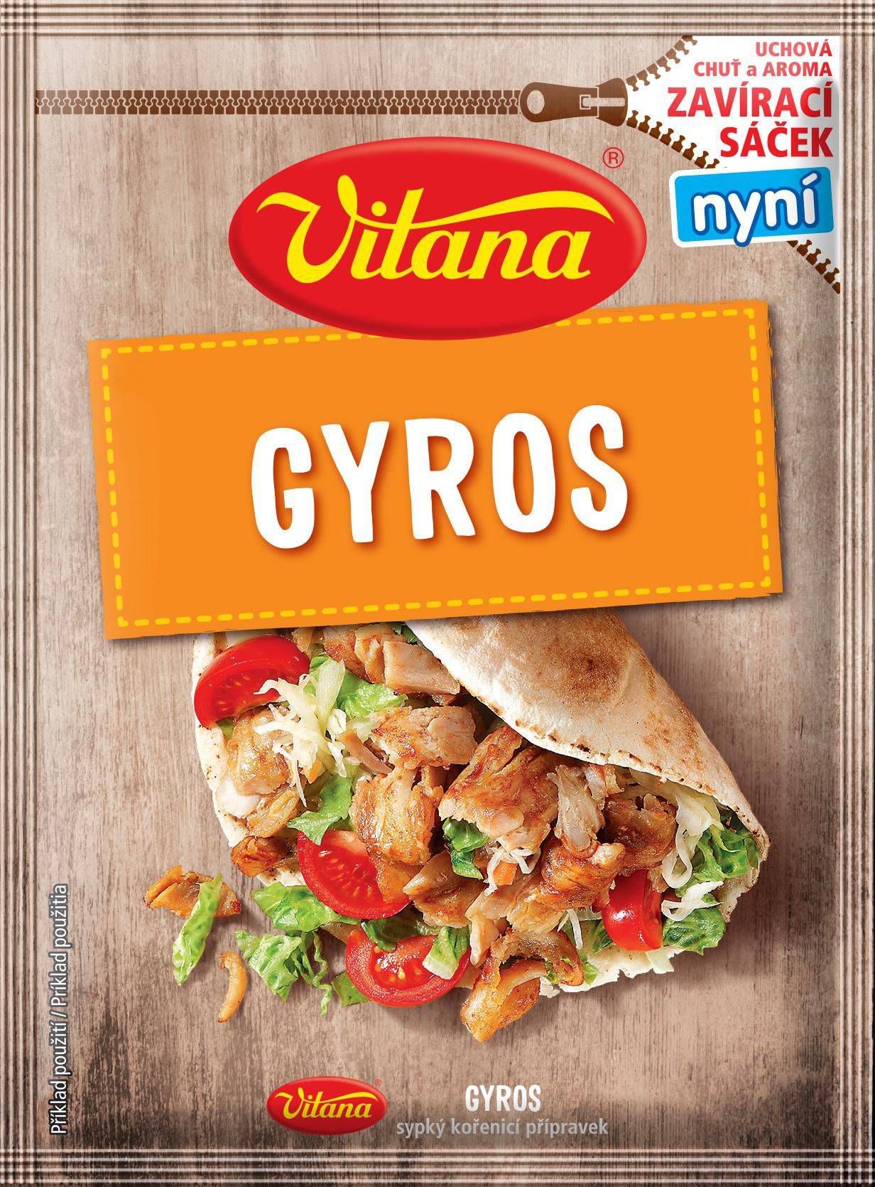 Trvanlivé potraviny - Vitana Gyros 23g