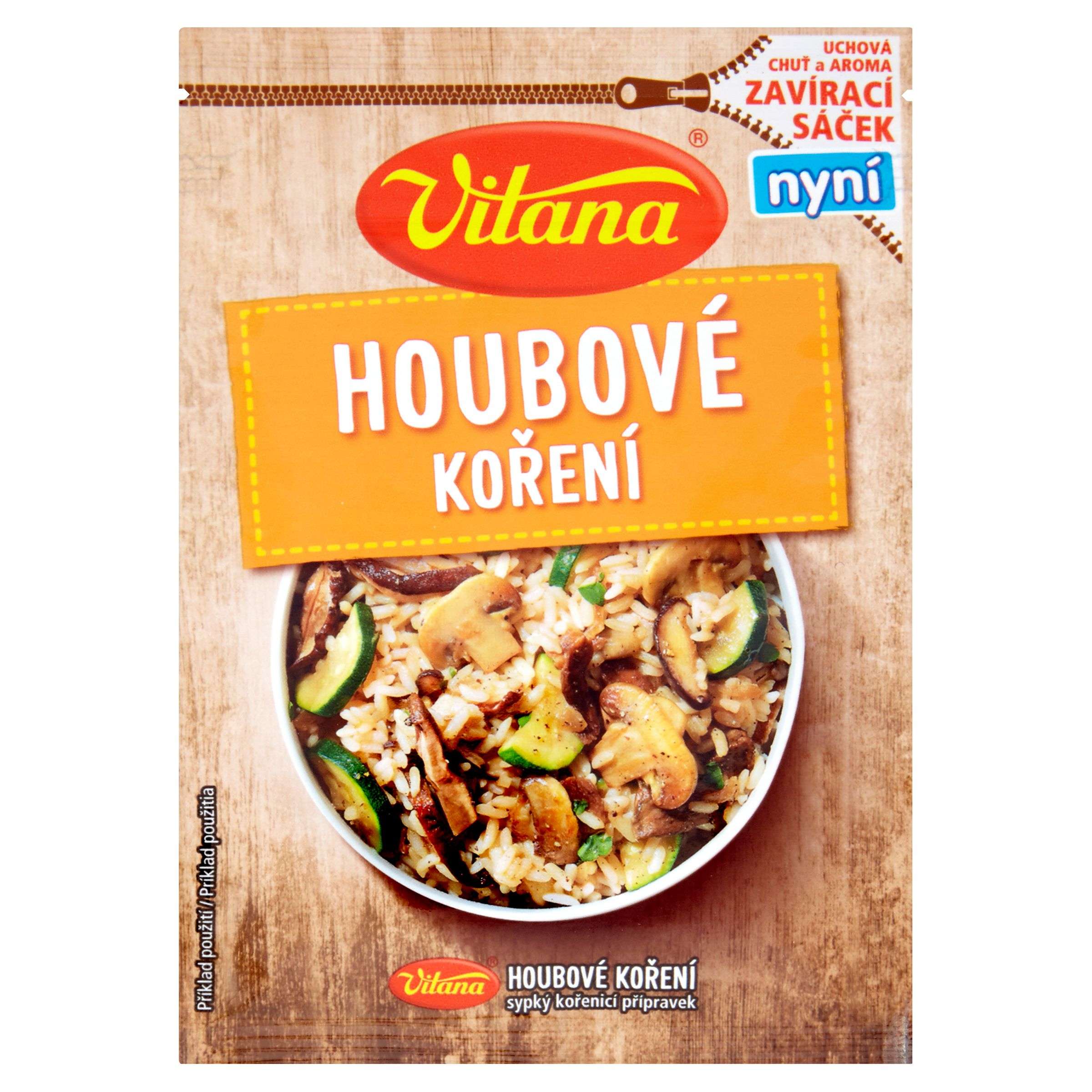 Trvanlivé potraviny - Vitana Houbové koření 25g