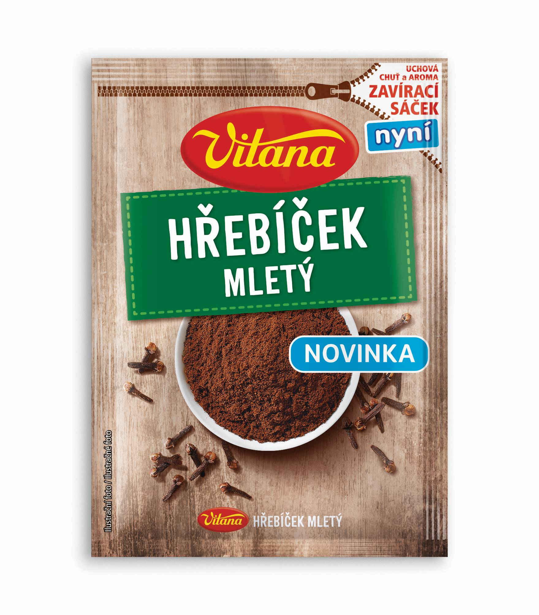 Trvanlivé potraviny - Vitana Hřebíček mletý 18g