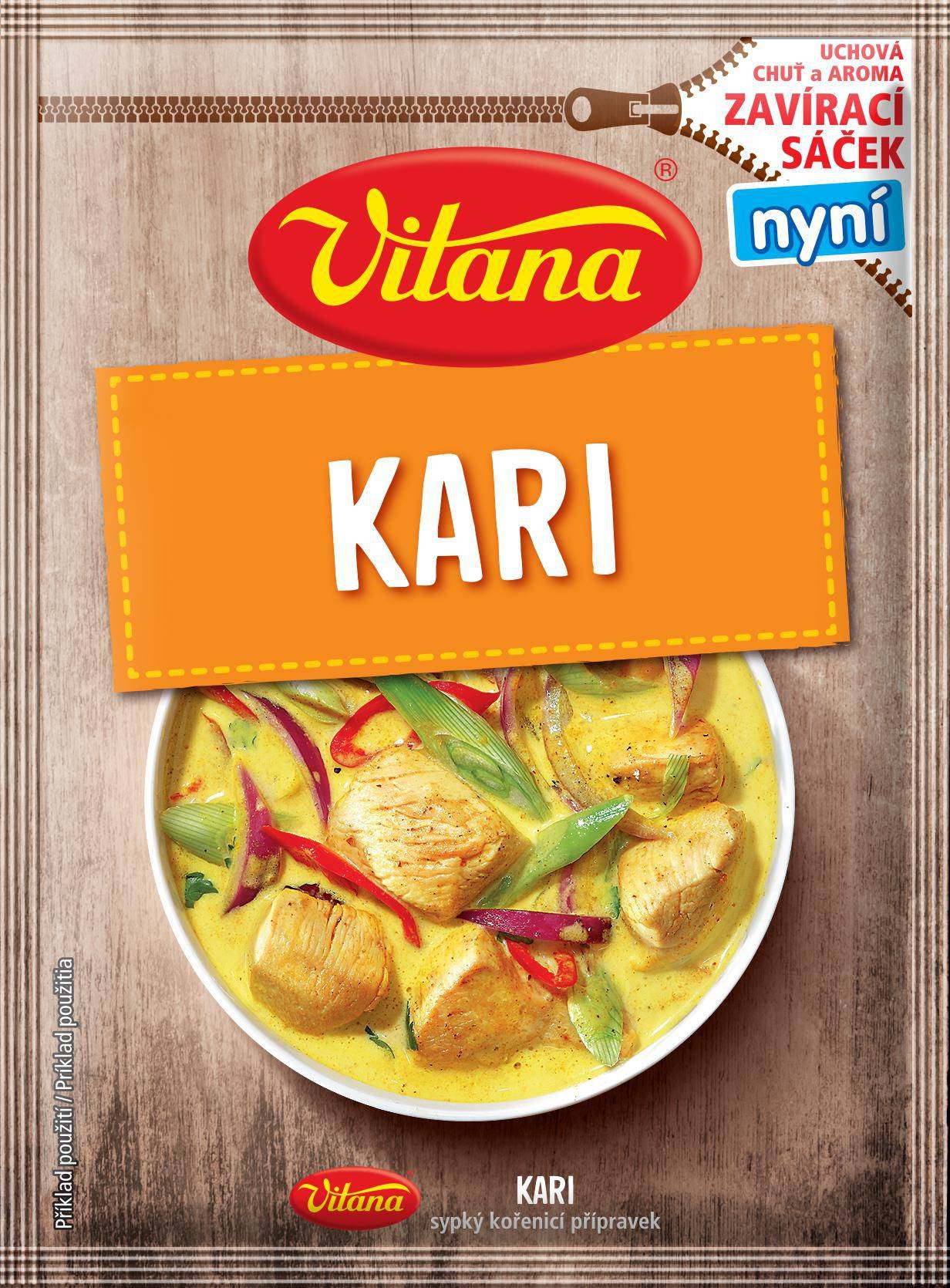 Trvanlivé potraviny - Vitana Kari 25g