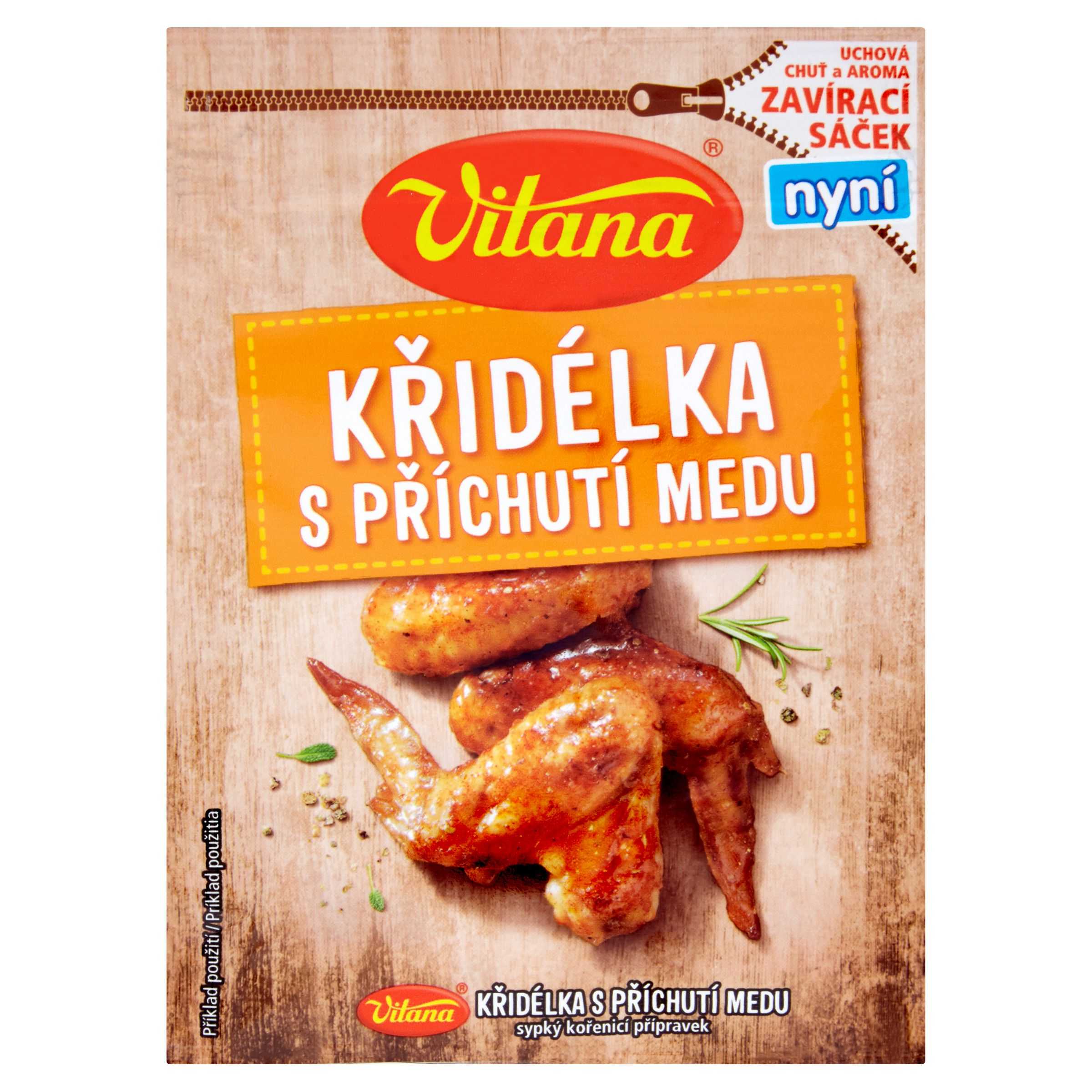 Trvanlivé potraviny - Vitana Křidélka s chutí medu 28g
