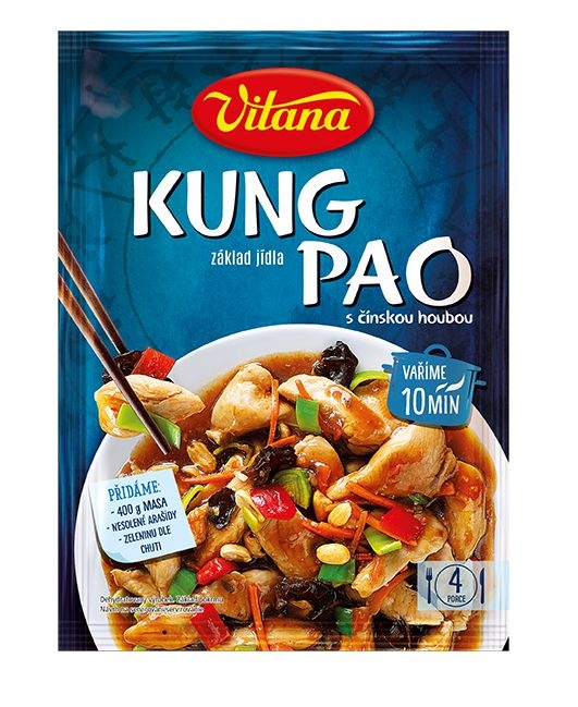 Trvanlivé potraviny - Vitana KUNG PAO základ jídla s čínskou houbou 73 g