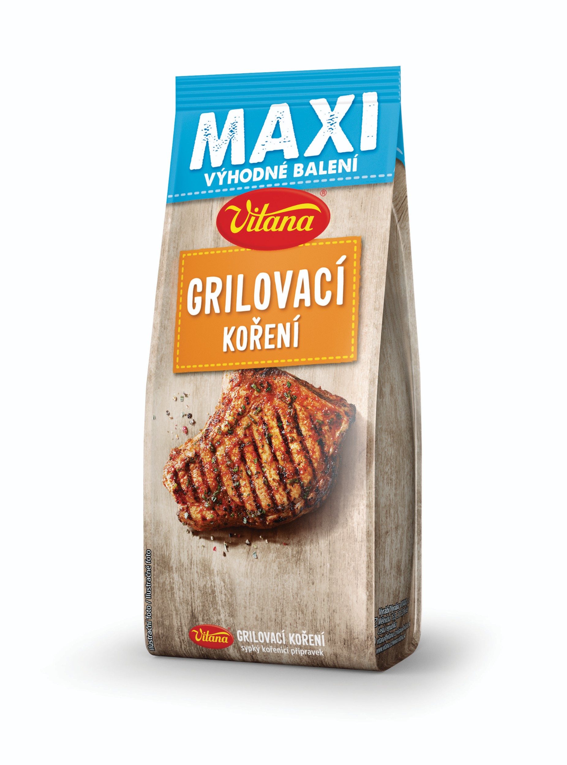 Trvanlivé potraviny - Vitana MAXI Grilovací koření 90g