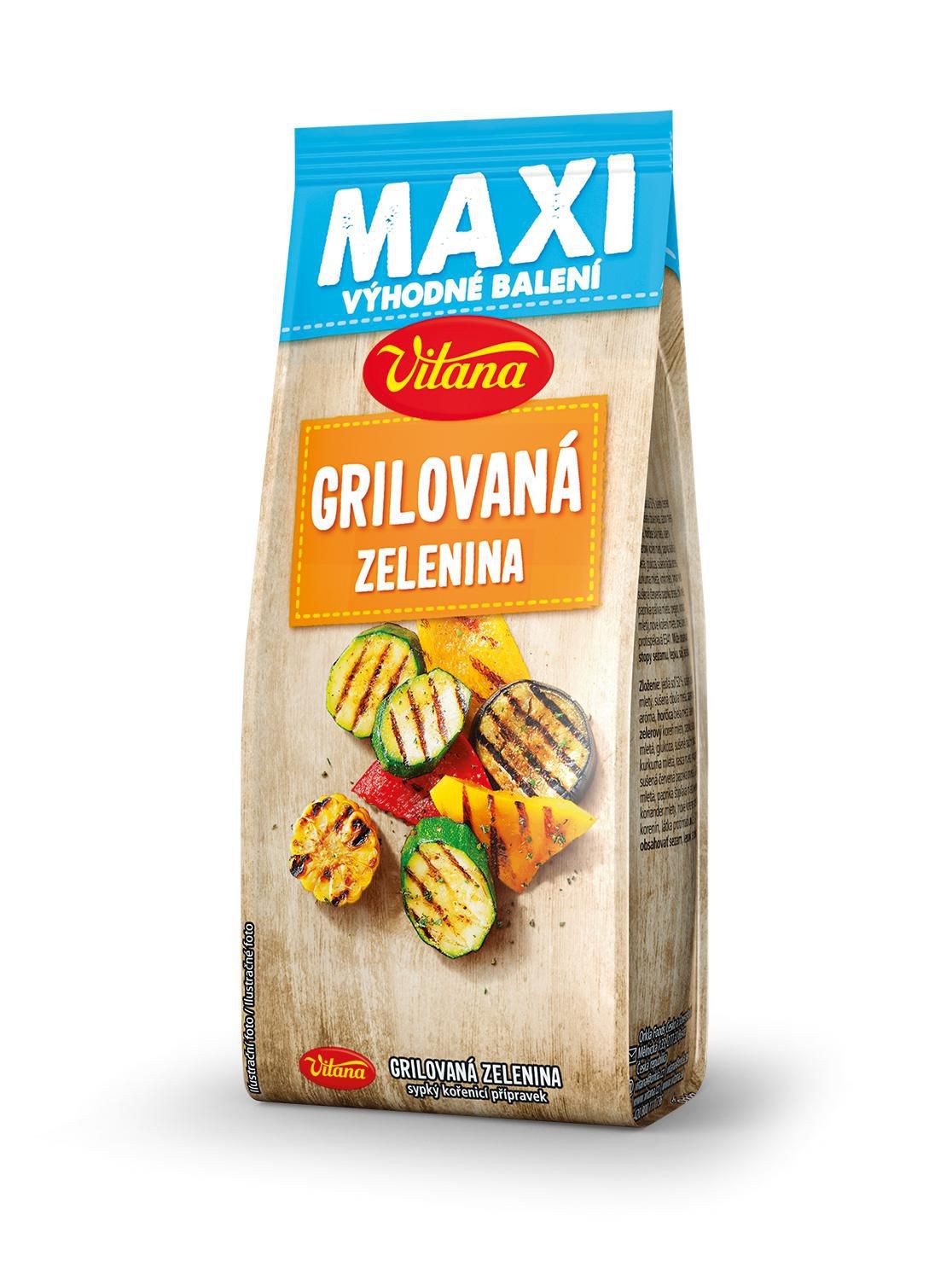 Trvanlivé potraviny - Vitana MAXI grilovaná zelenina 90g