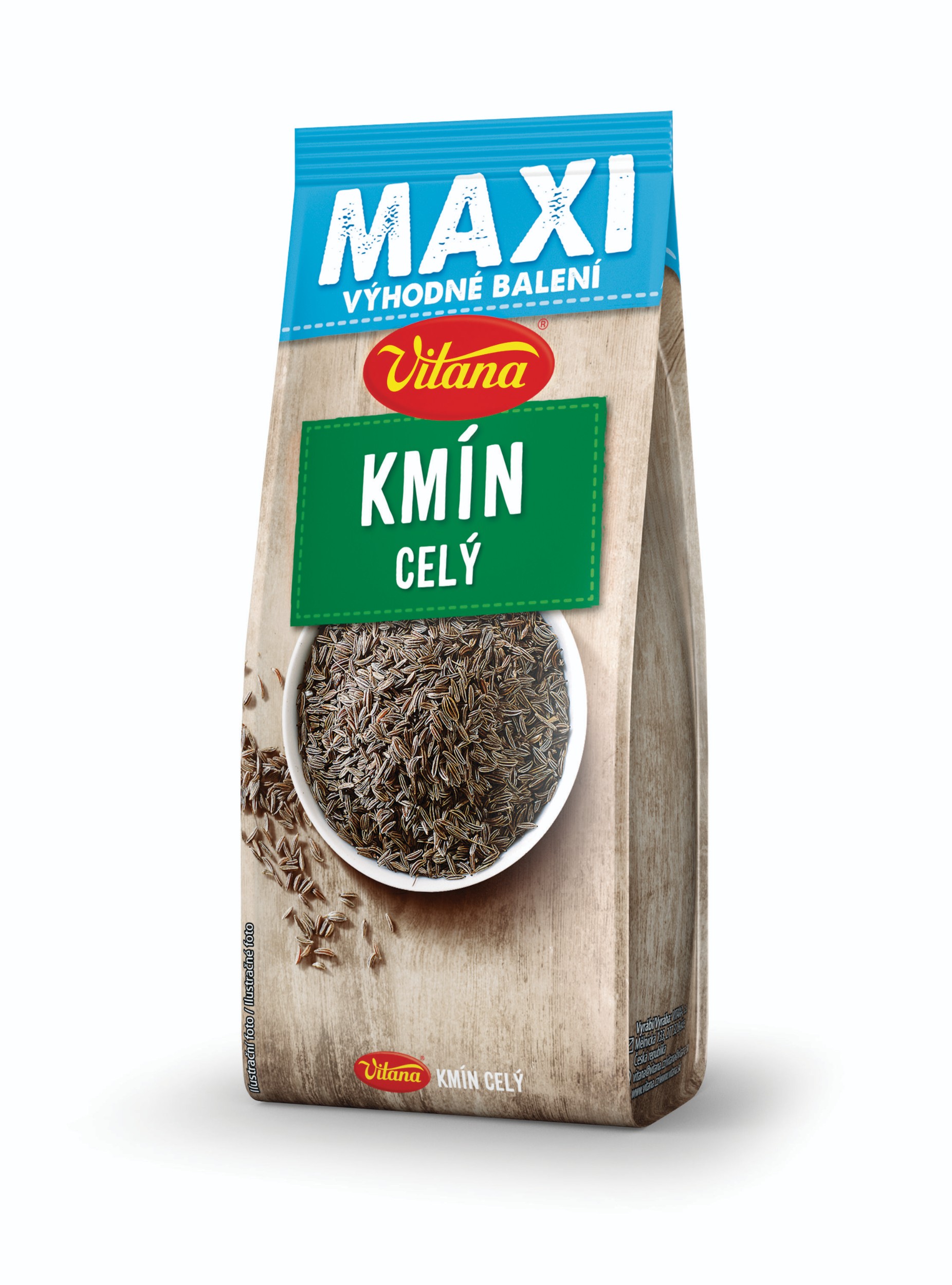 Trvanlivé potraviny - Vitana Maxi Kmín celý 100 g