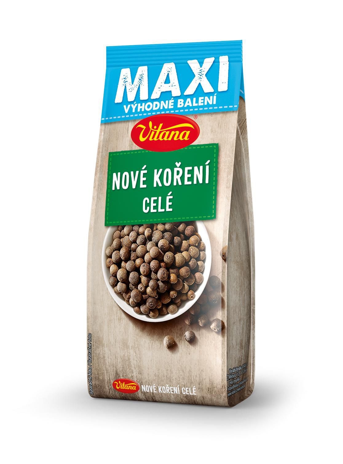 Trvanlivé potraviny - Vitana MAXI Nové koření celé 30g