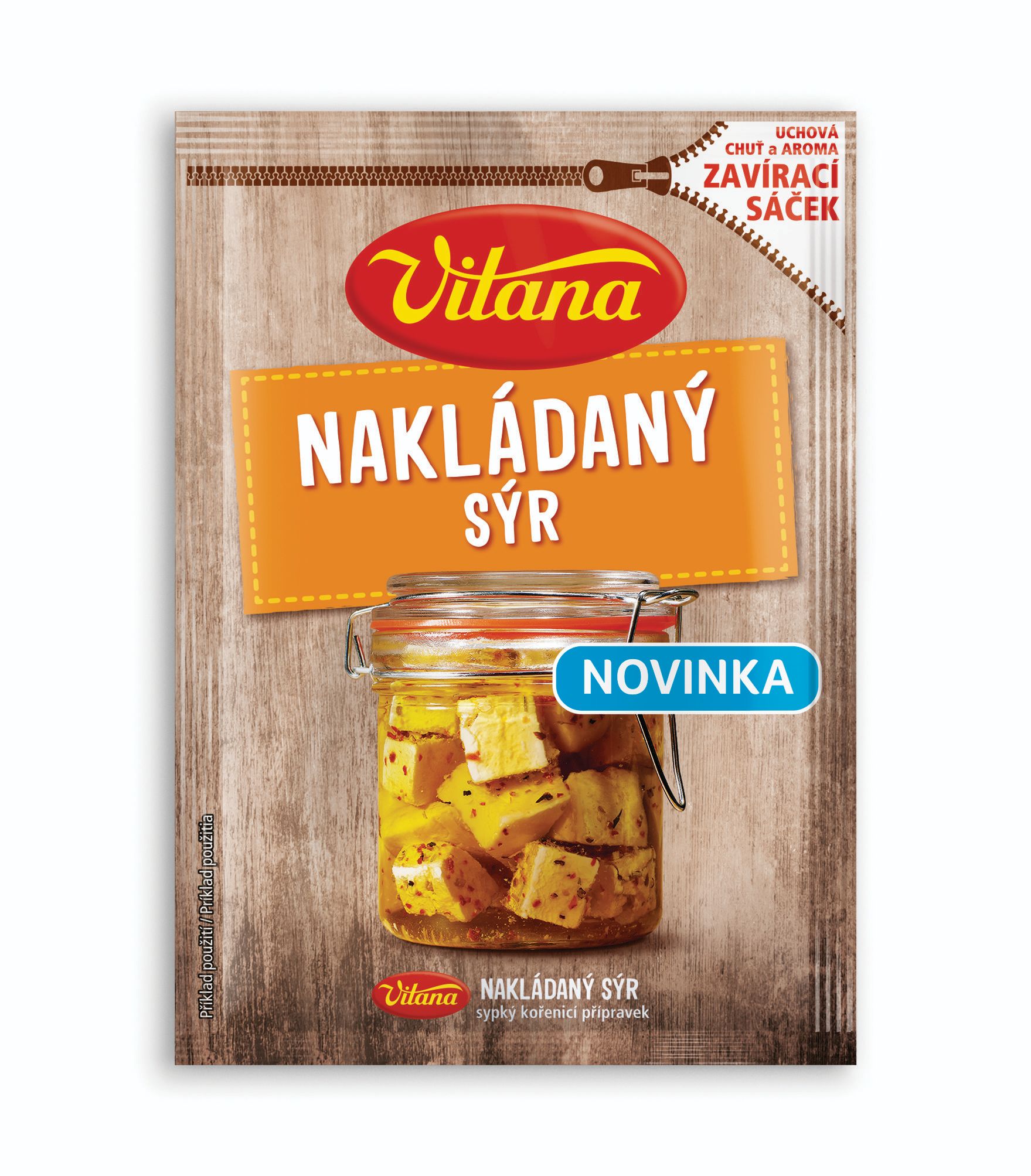 Trvanlivé potraviny - Vitana Nakládaný sýr 18g