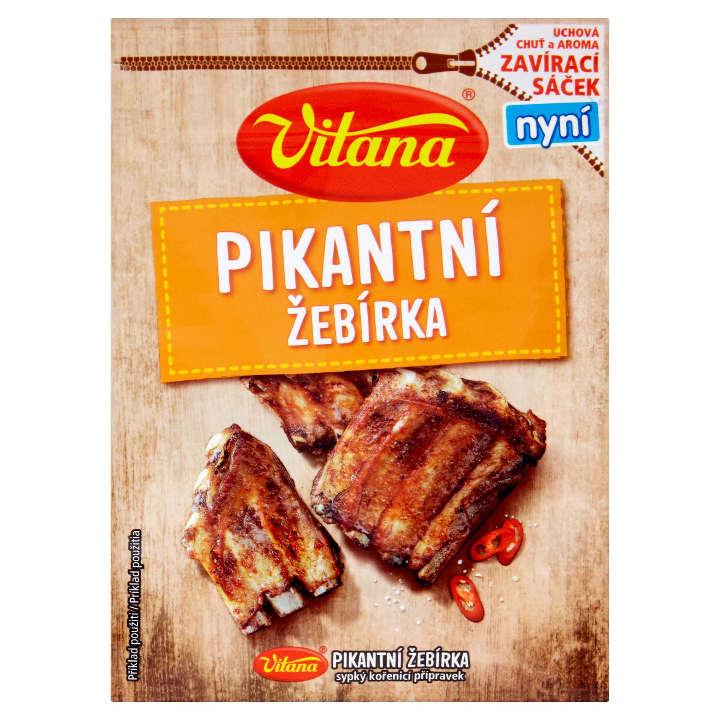 Trvanlivé potraviny - Vitana Pikantní žebírka 28g