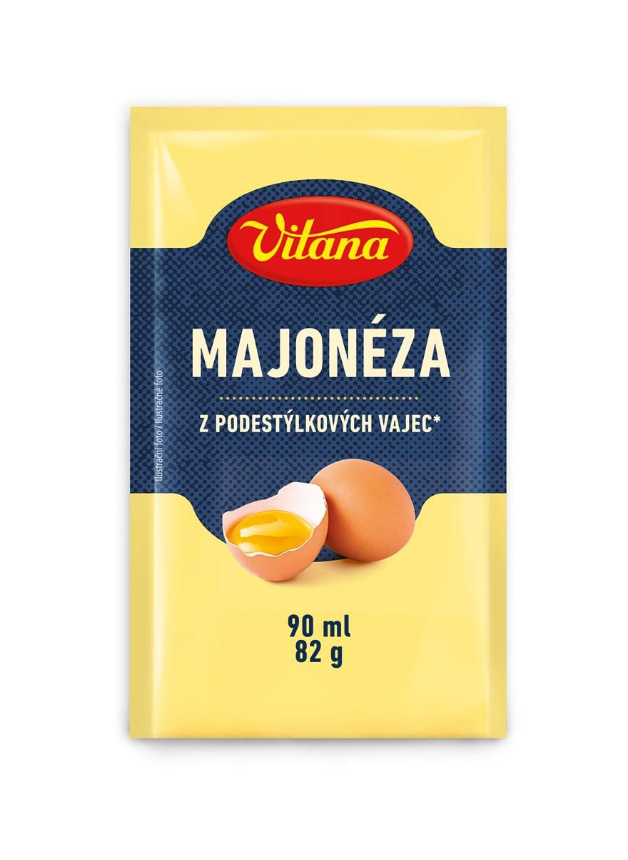 Mléčné a chlazené - Vitana Poctivá Majonéza 90ml