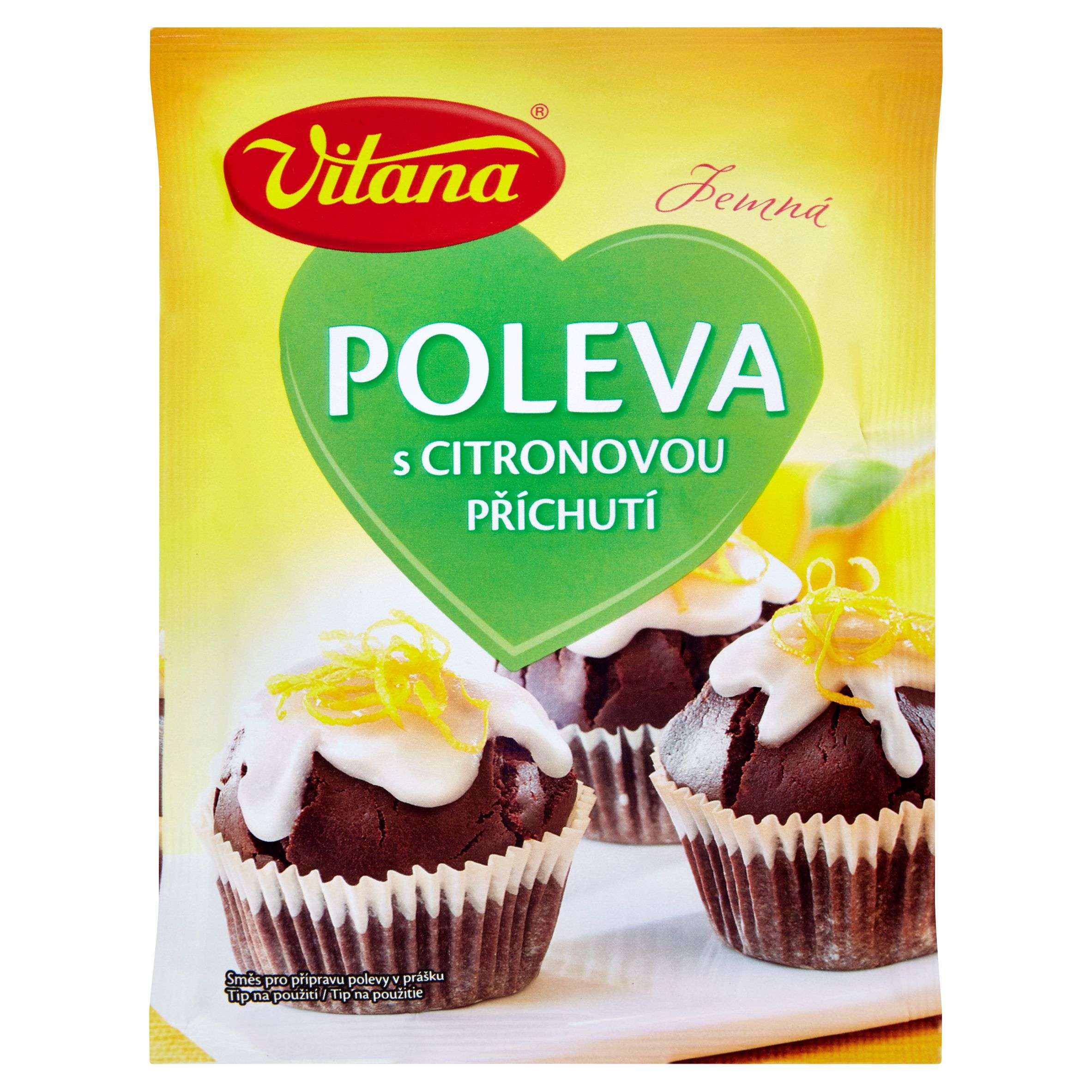 Trvanlivé potraviny - Vitana Poleva s citronovou příchutí 100 g