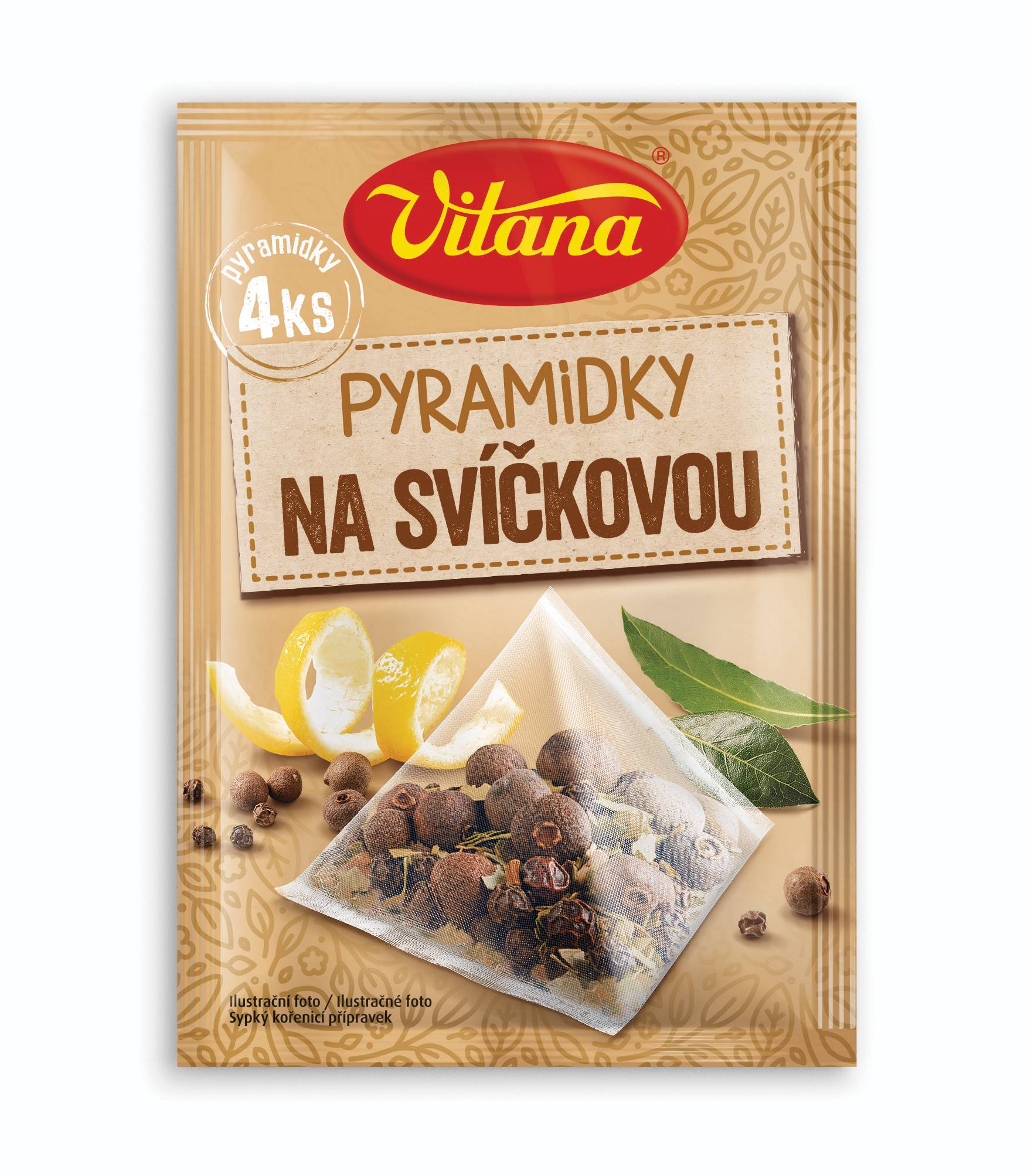 Trvanlivé potraviny - Vitana Pyramidky koření svíčková omáčka 5 g