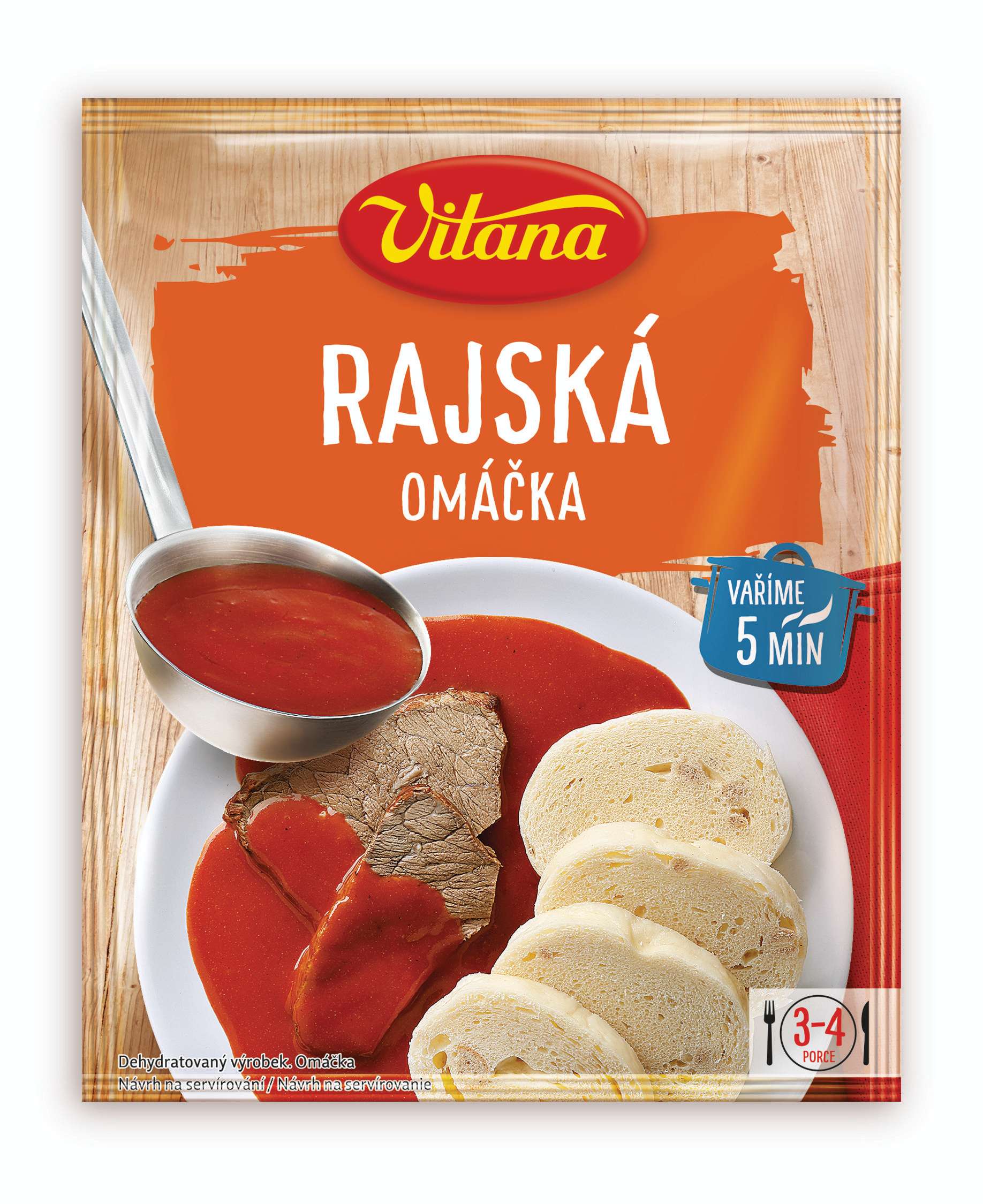 Trvanlivé potraviny - Vitana Rajská omáčka 65 g