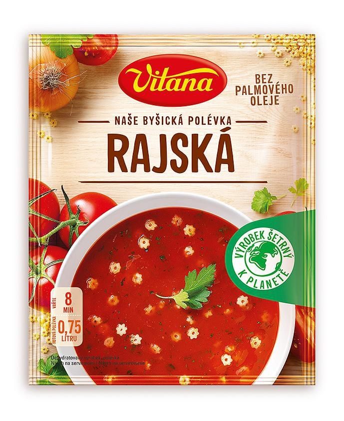 Trvanlivé potraviny - Vitana Rajská polévka 73g