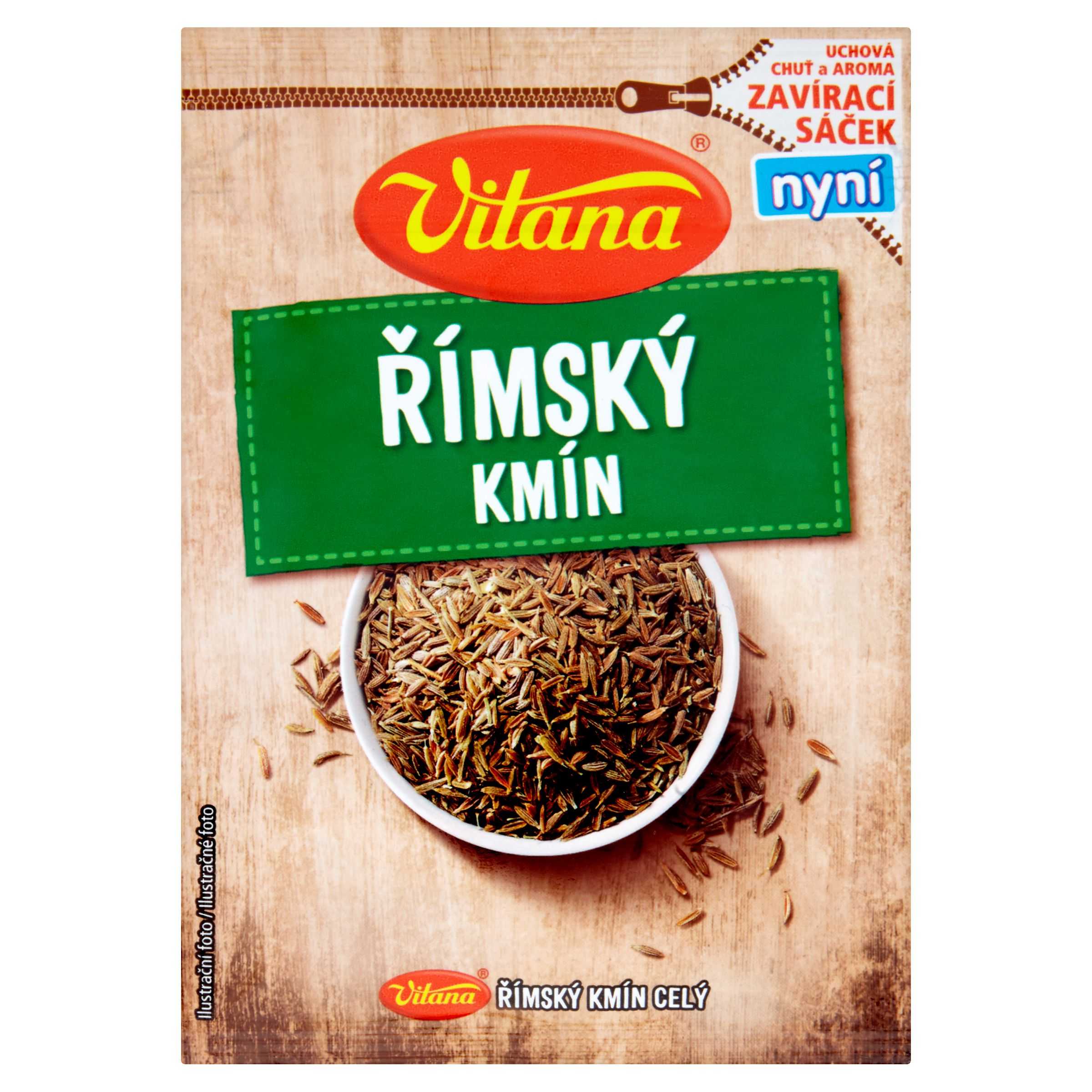 Trvanlivé potraviny - Vitana Římský kmín 25g