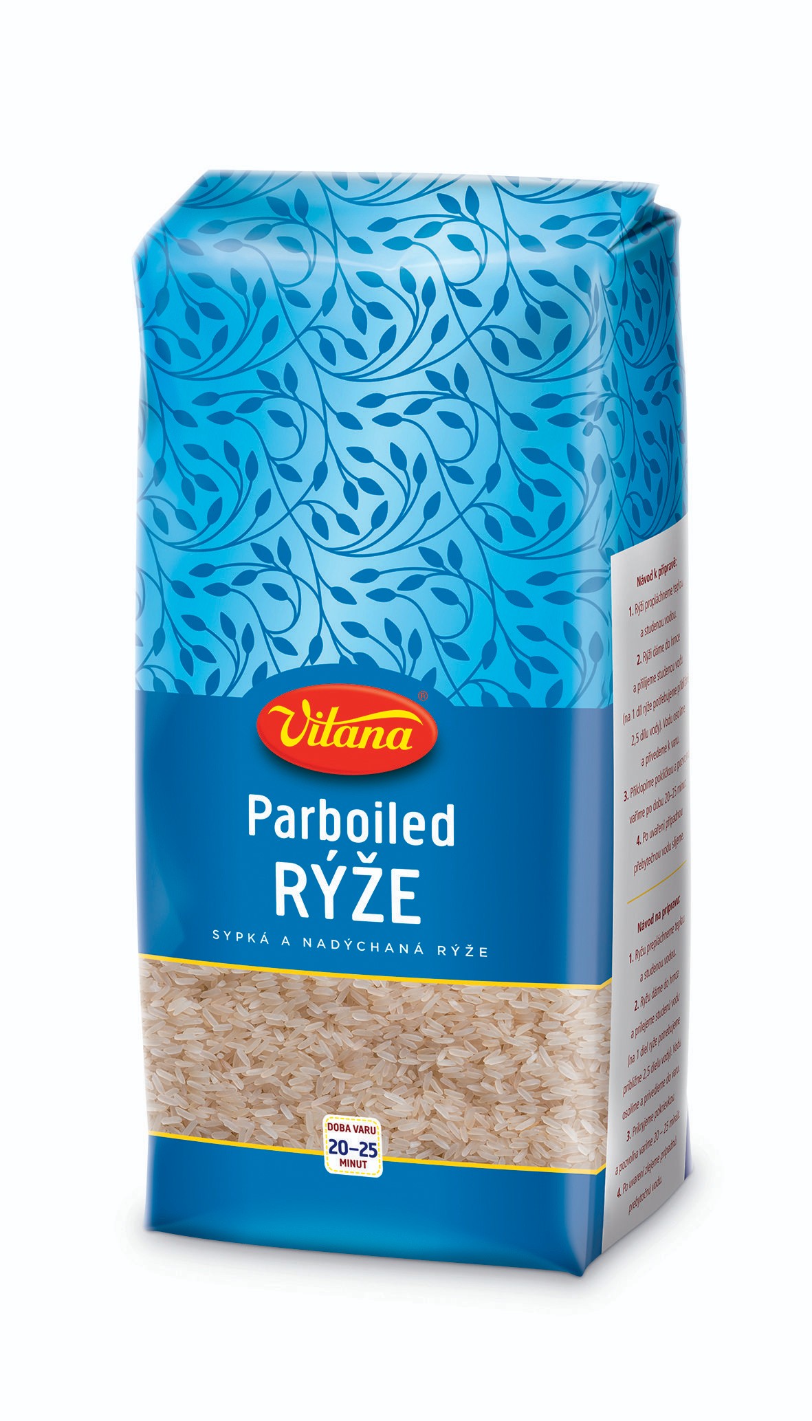Trvanlivé potraviny - Vitana Rýže Parboiled 910 g