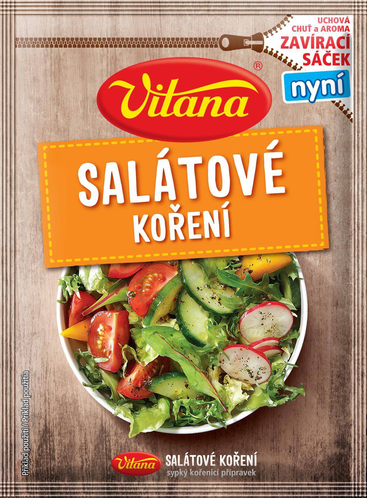 Trvanlivé potraviny - Vitana Salátové koření 23g