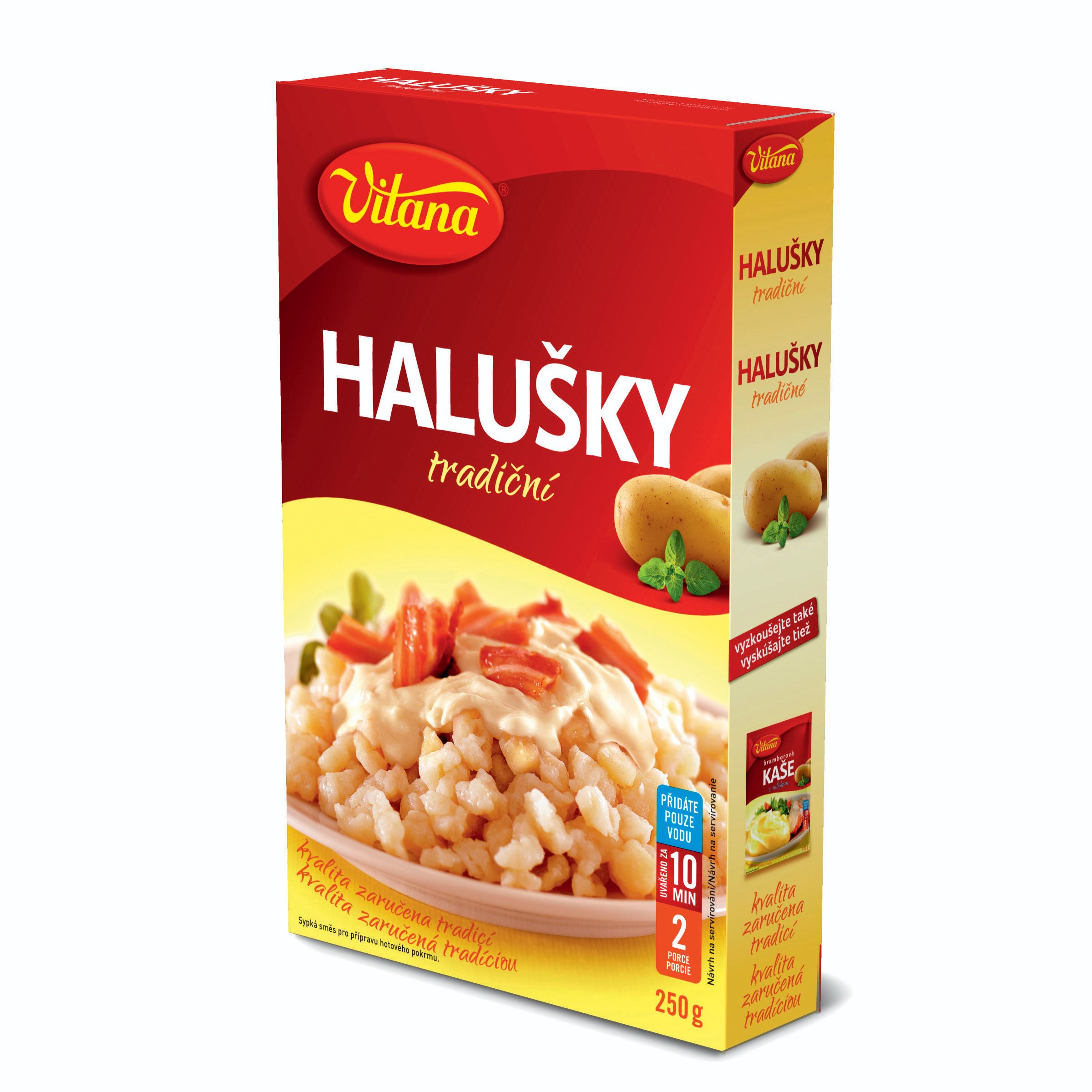 Trvanlivé potraviny - Vitana Slovenské halušky tradiční 250 g